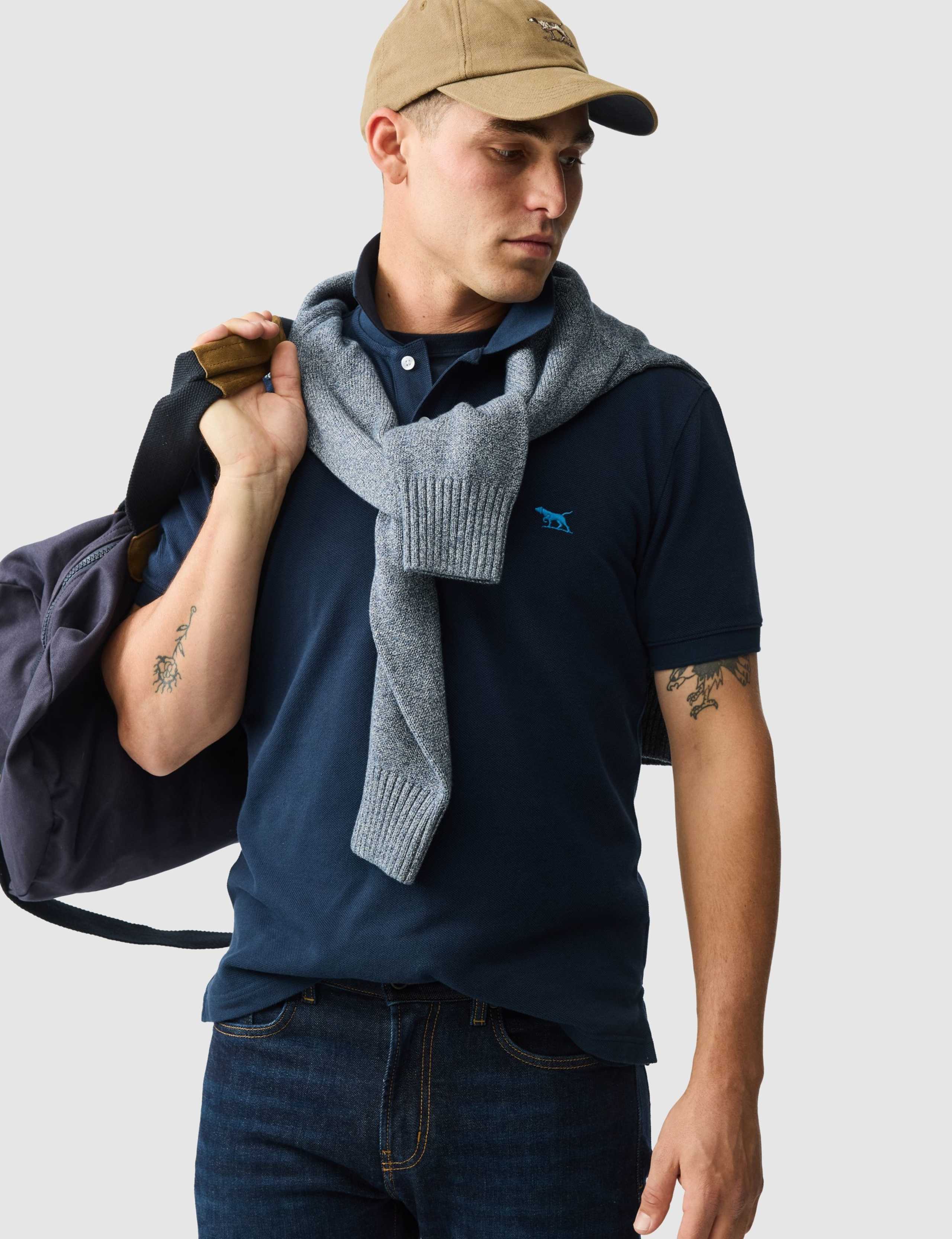 Gunn Slim Fit Pure Cotton Polo Shirt 4 of 6