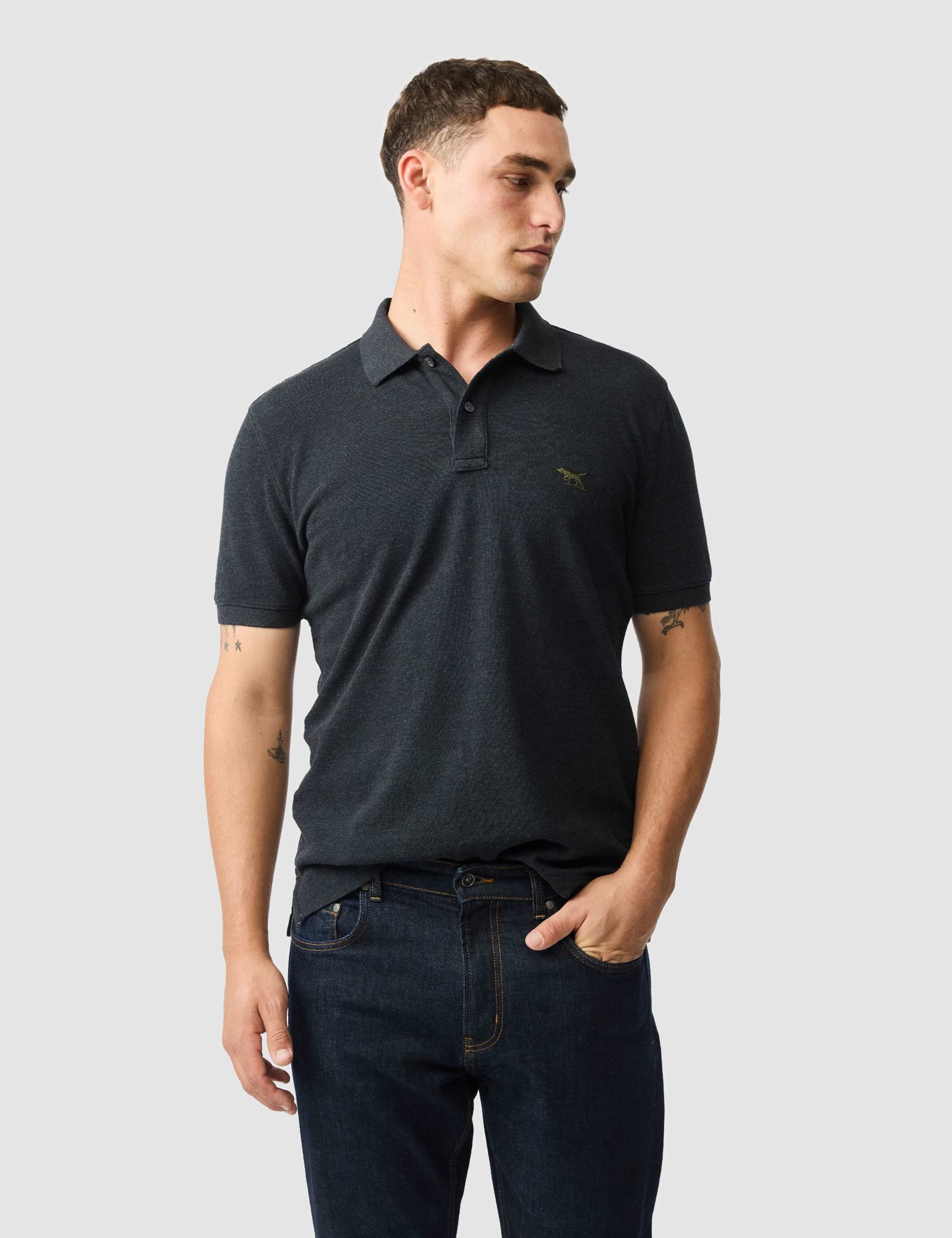 Gunn Slim Fit Pure Cotton Polo Shirt 1 of 6