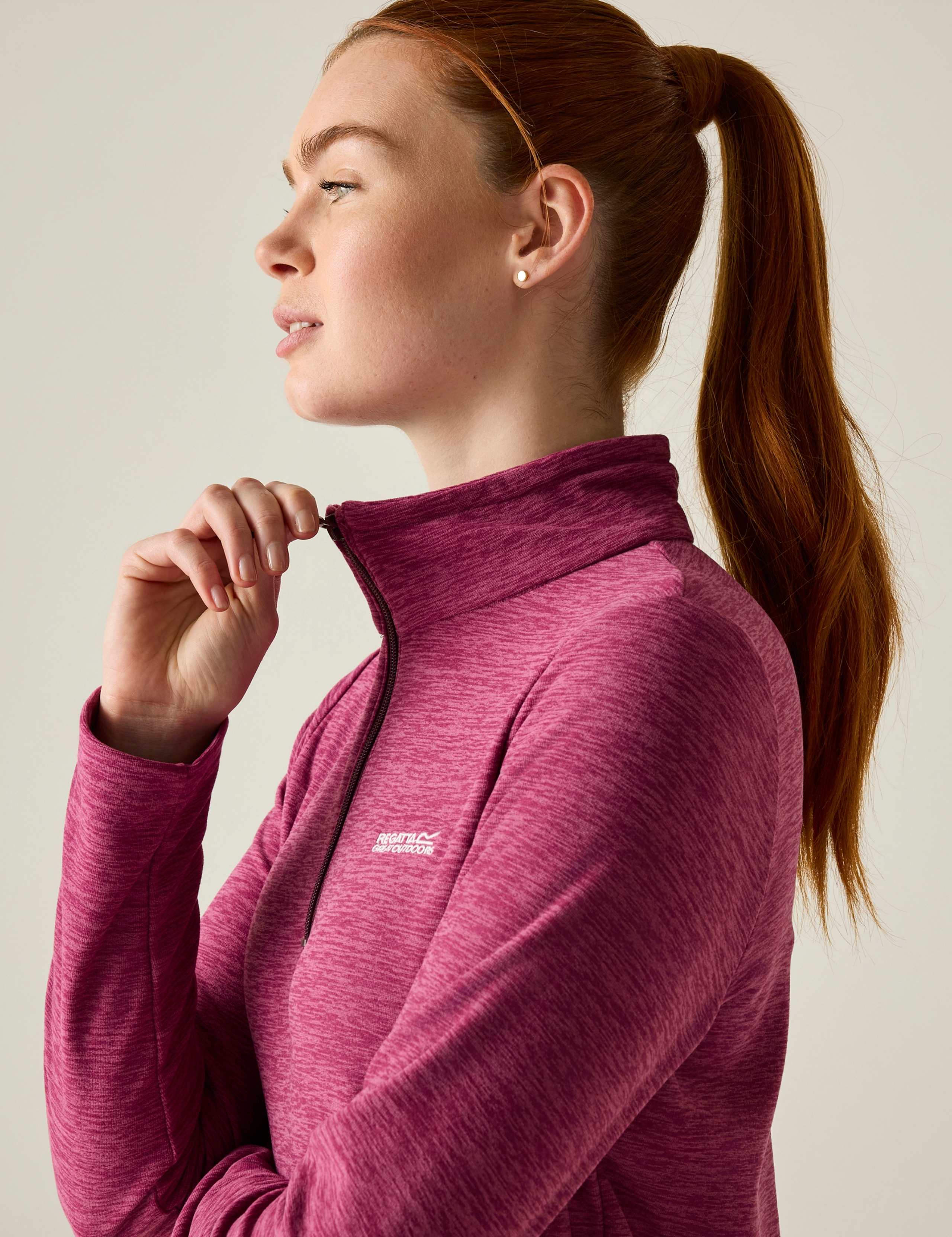 Sweethart Half Zip Fleece Jacket 5 of 6