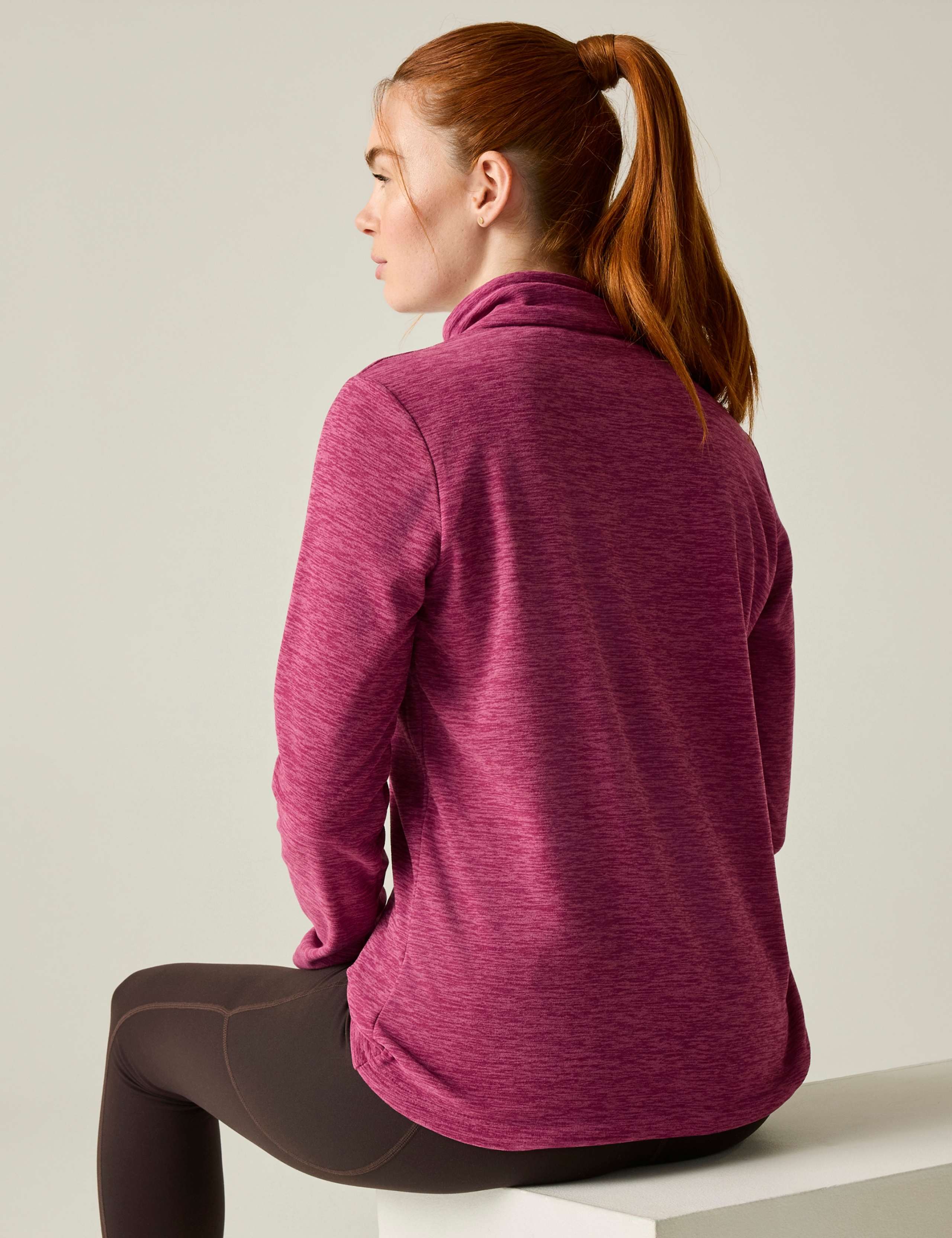 Sweethart Half Zip Fleece Jacket 6 of 6