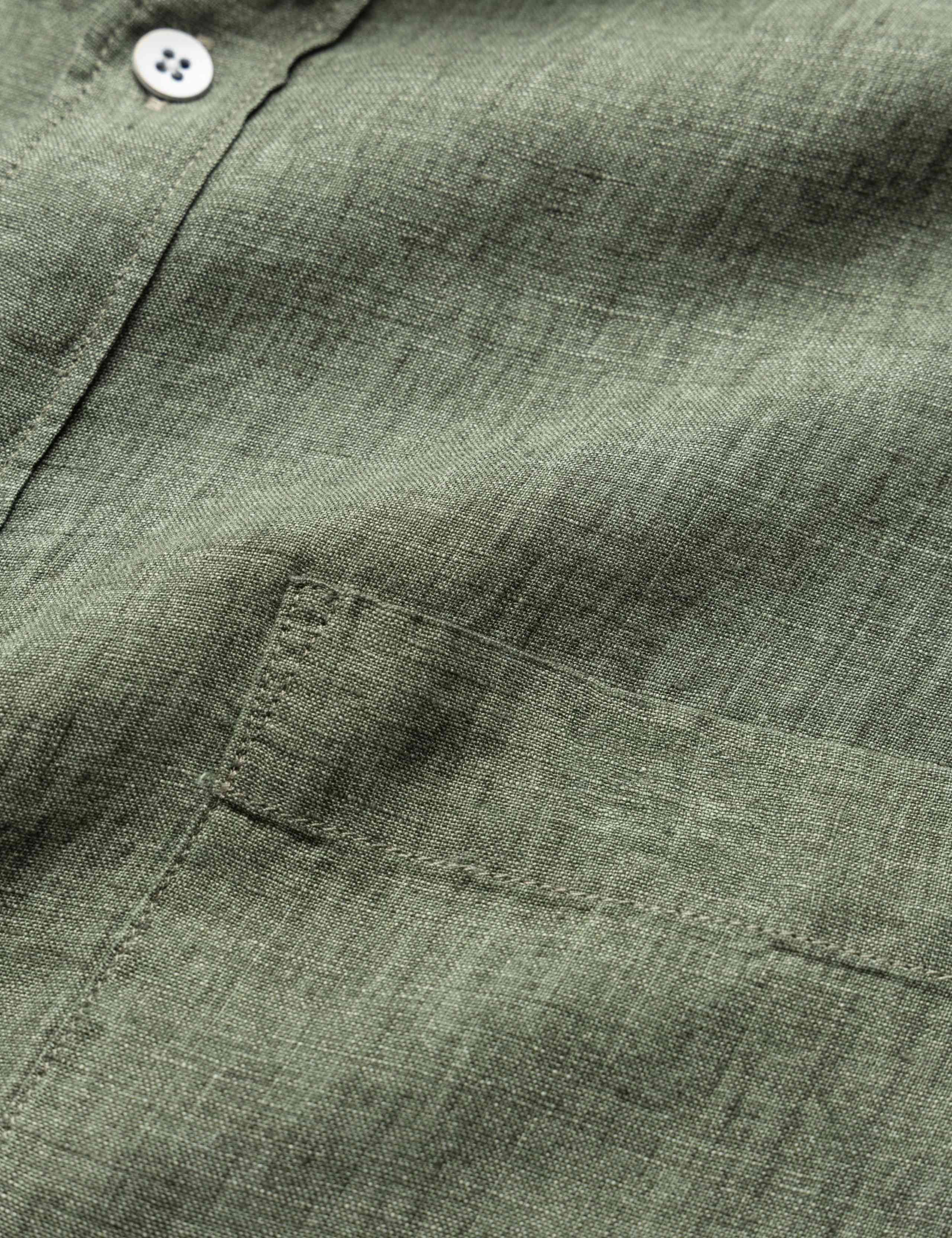 Coromandel Slim Fit Pure Linen Shirt 5 of 5