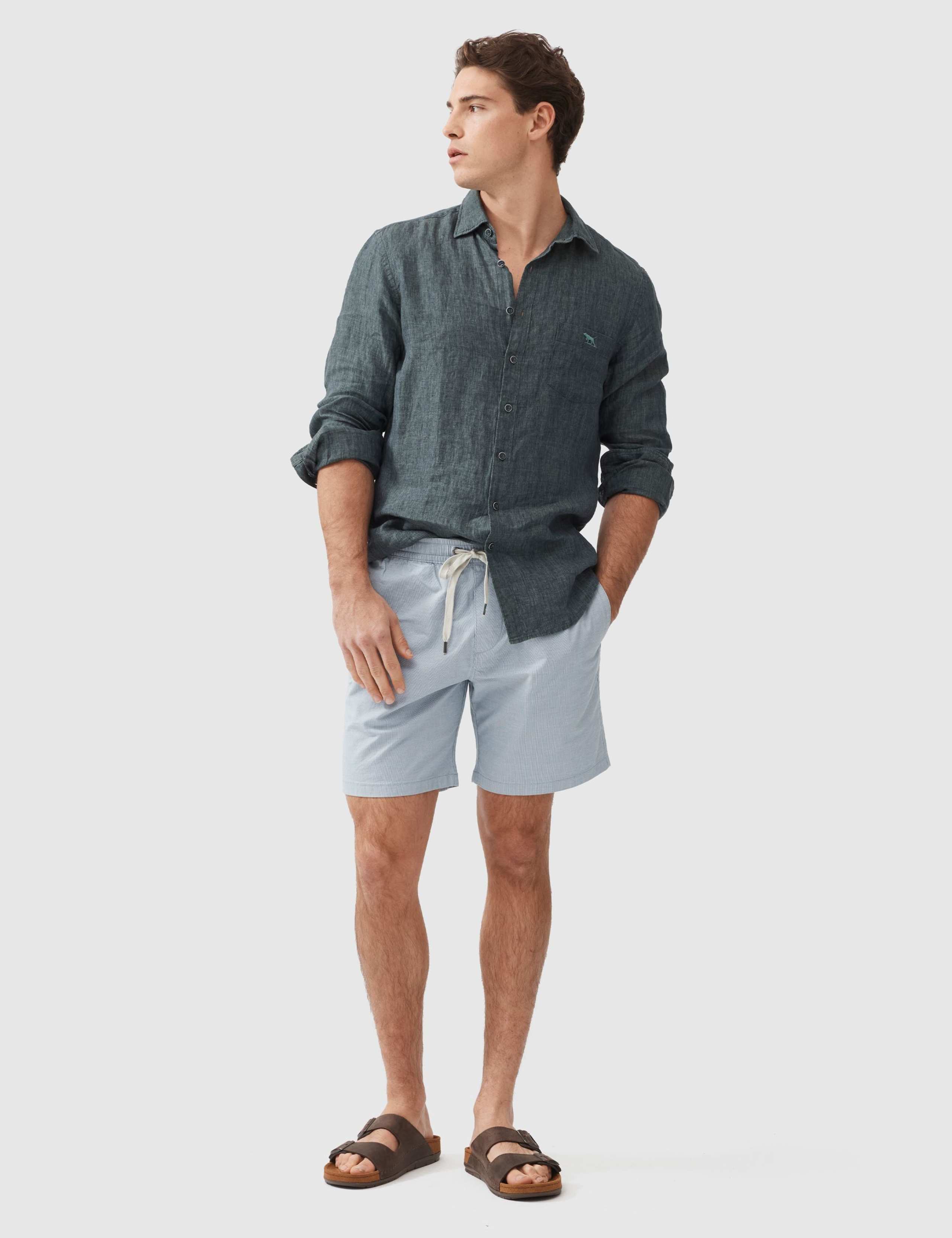 Coromandel Slim Fit Pure Linen Shirt 3 of 5