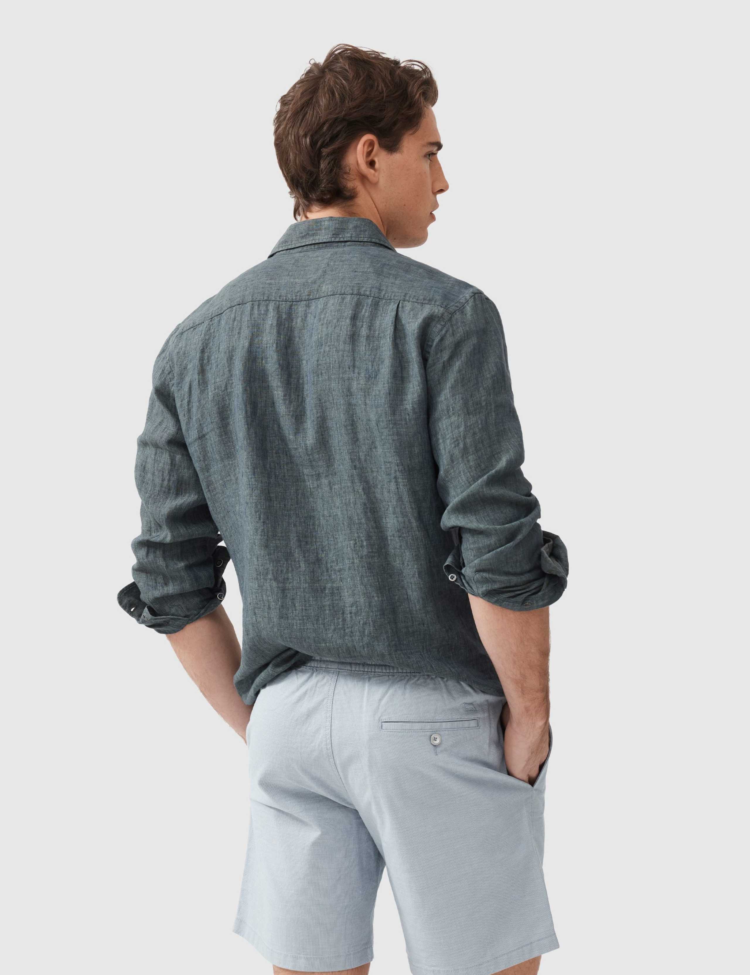 Coromandel Slim Fit Pure Linen Shirt 4 of 5