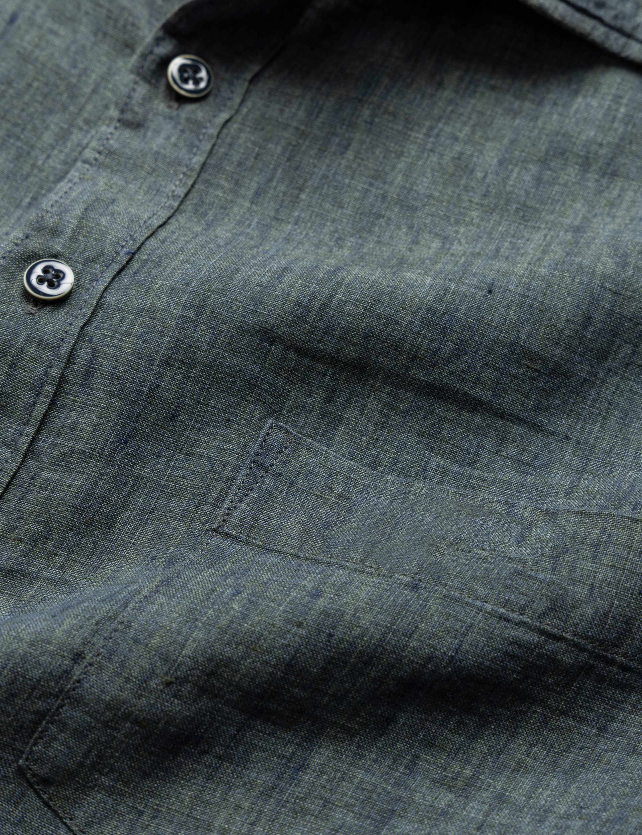 Coromandel Slim Fit Pure Linen Shirt 5 of 5