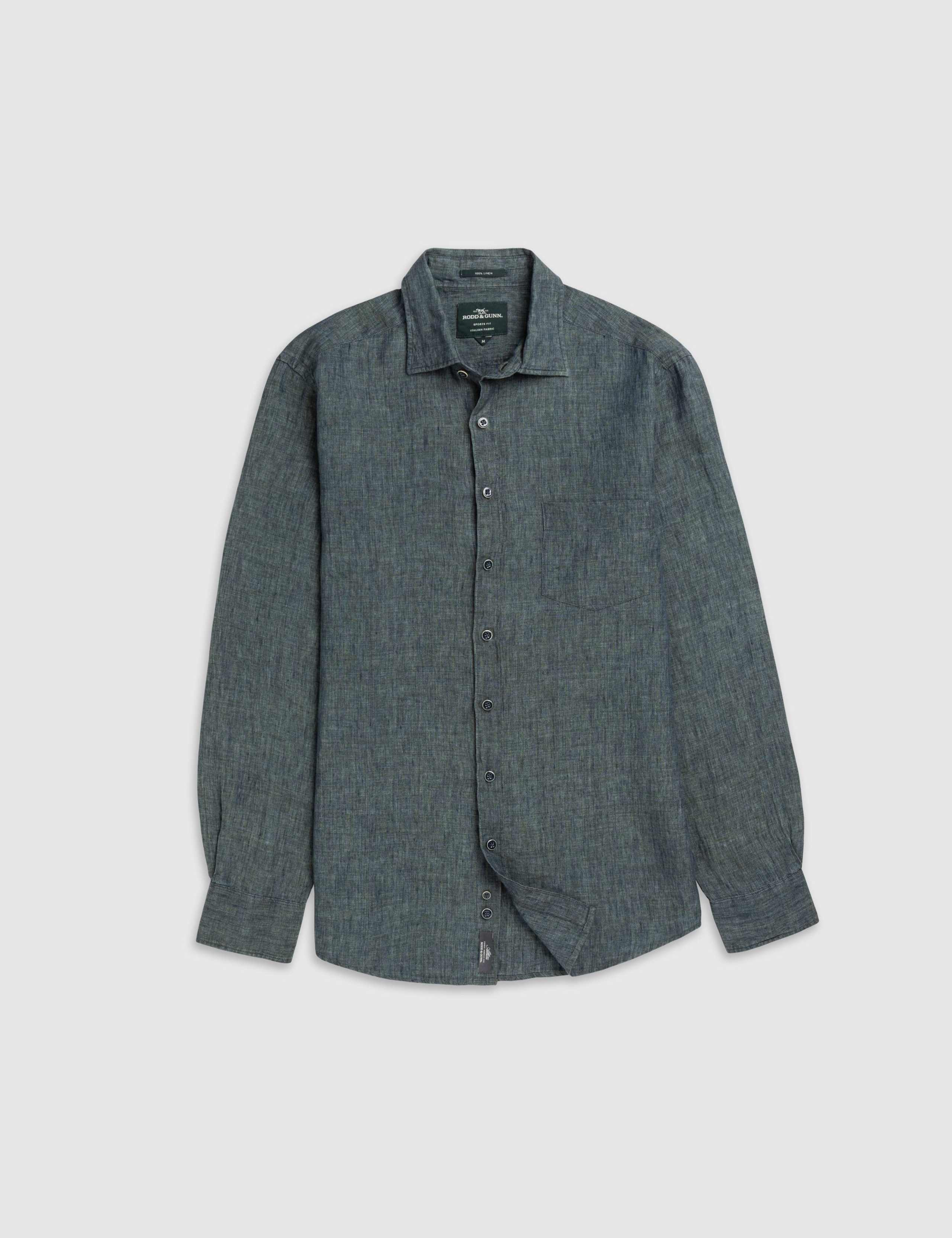 Coromandel Slim Fit Pure Linen Shirt 2 of 5