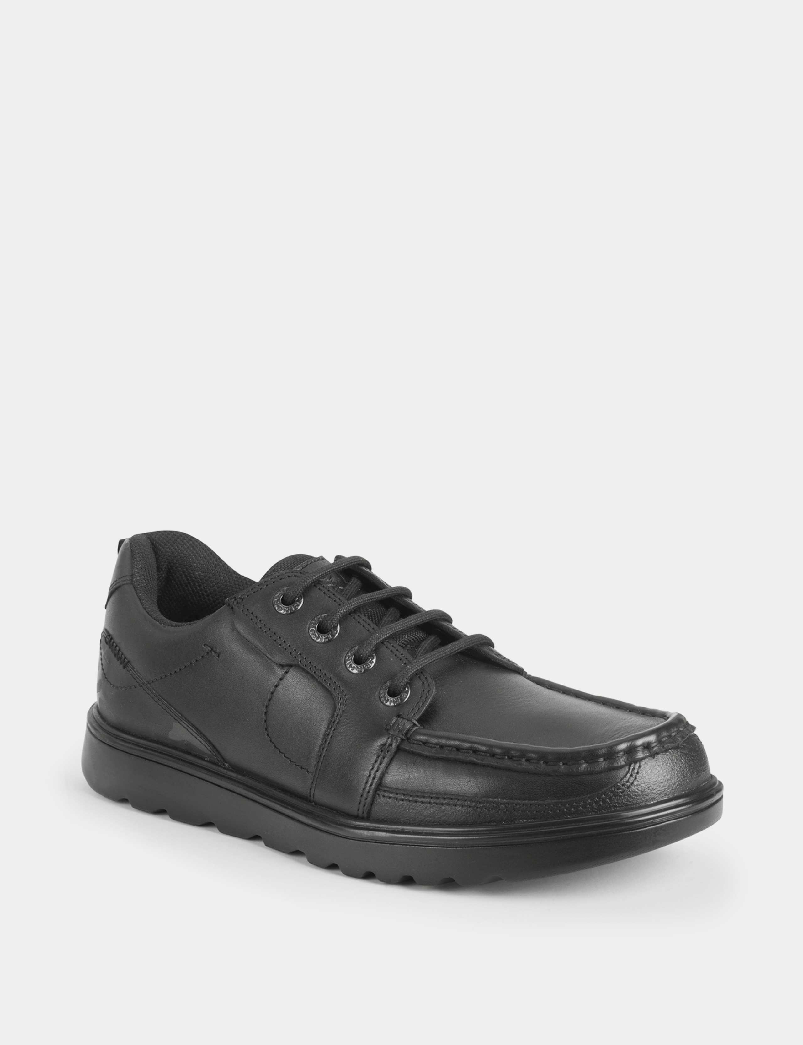 Kids' Leather Lace School Shoes (2 Large - 10 Large) 5 of 6