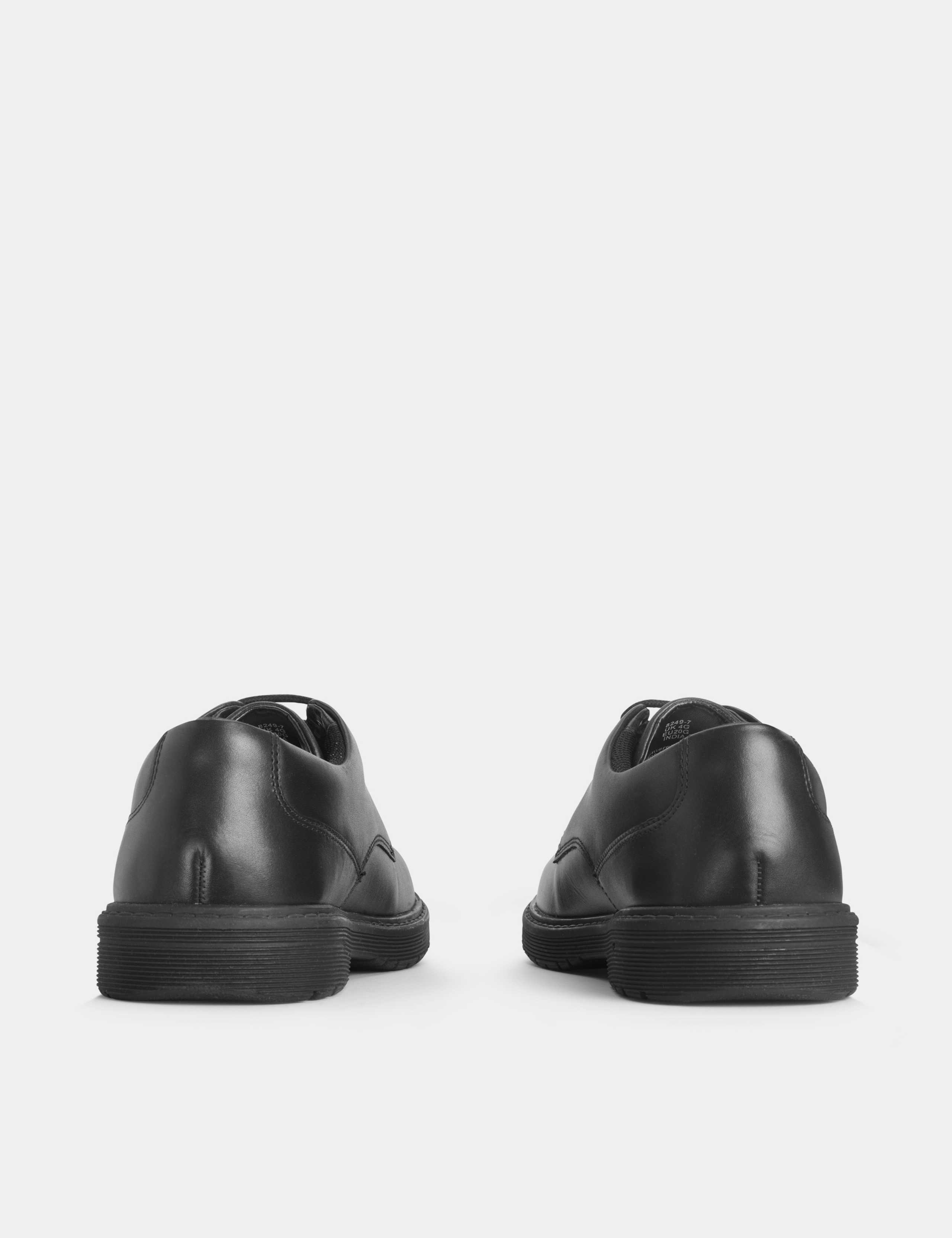 Kids' Leather Lace Schoolwear Shoes (2 Large - 12 Large) 2 of 6
