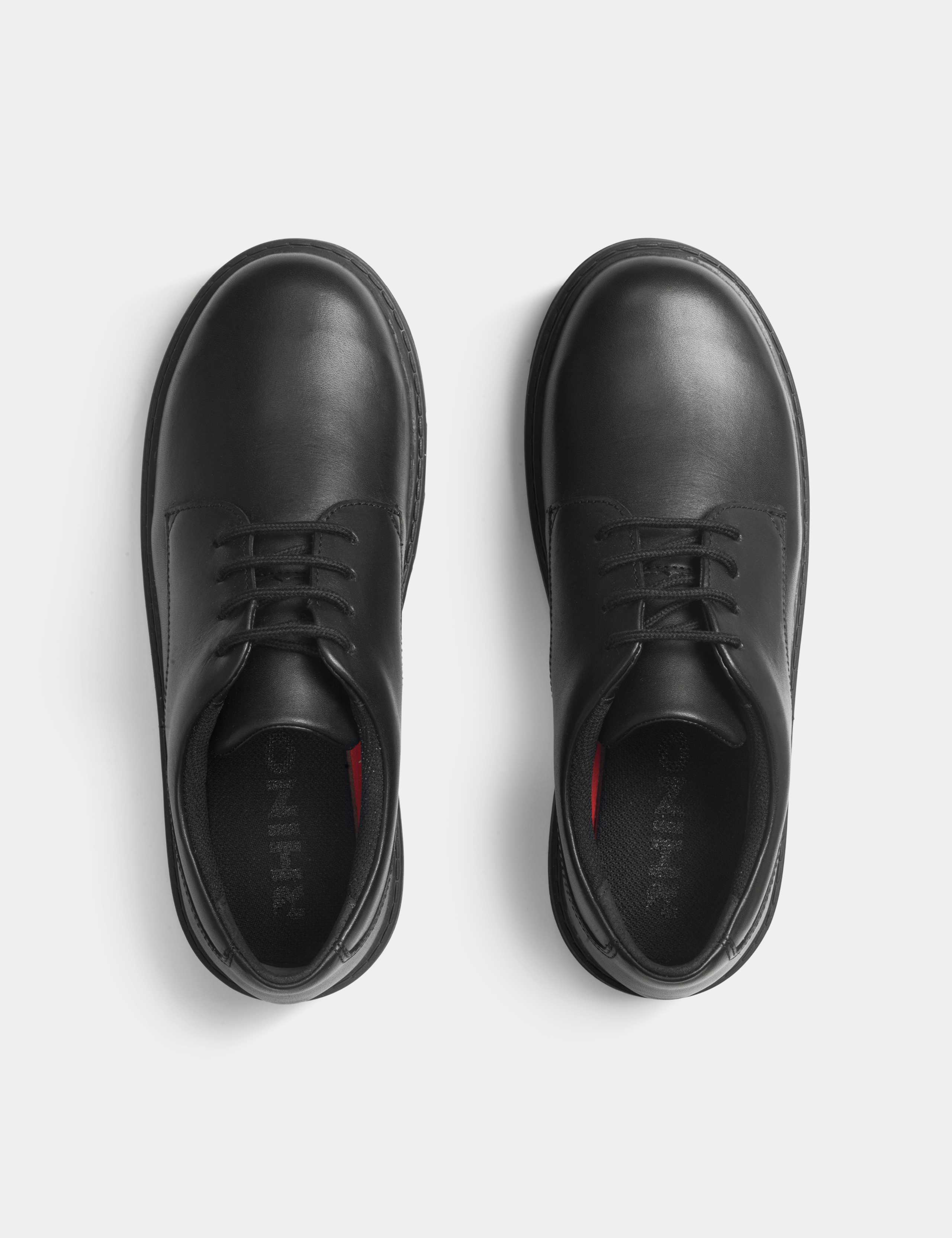 Kids' Leather Lace Schoolwear Shoes (2 Large - 12 Large) 3 of 6