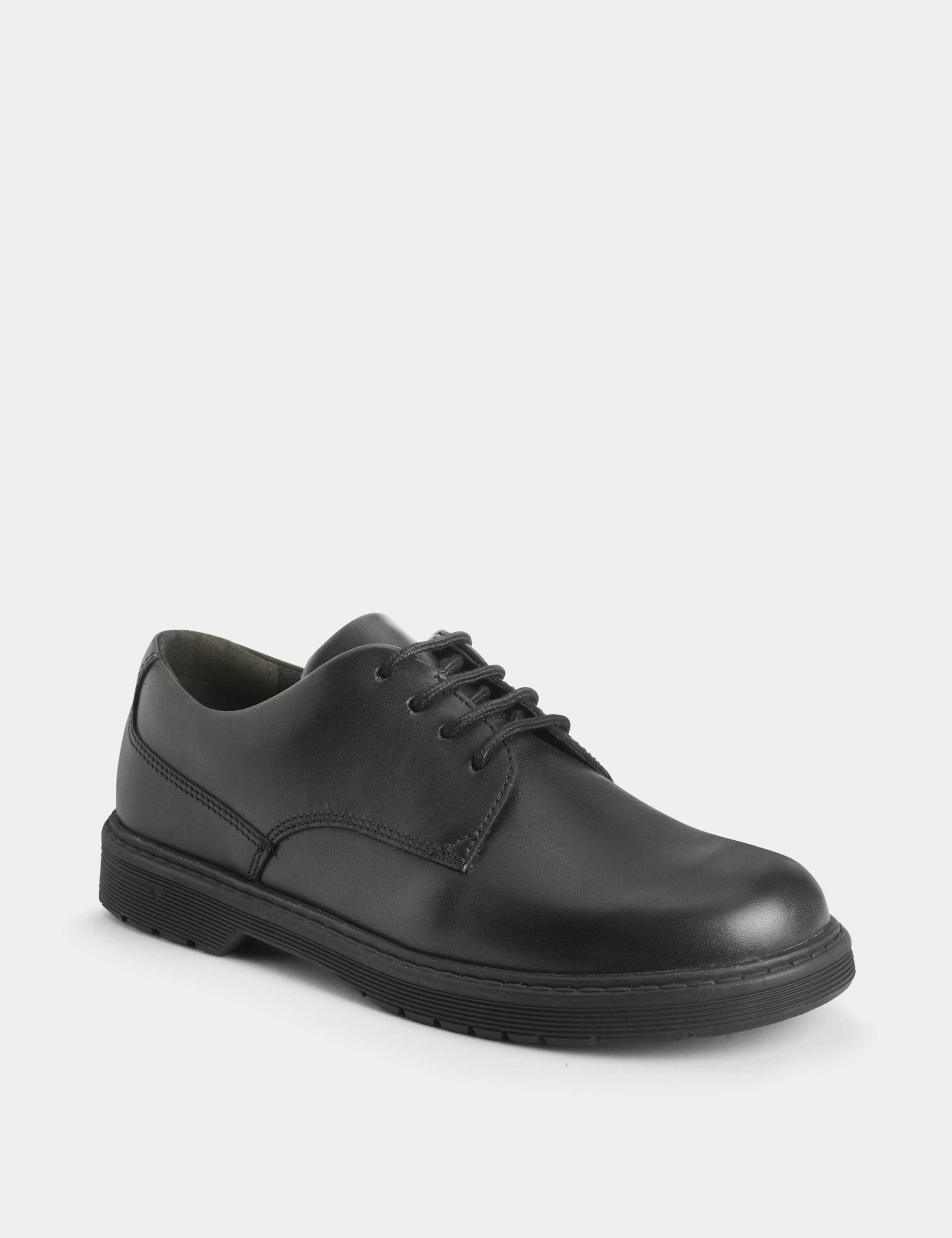 Kids' Leather Lace Schoolwear Shoes (2 Large - 12 Large) 5 of 6