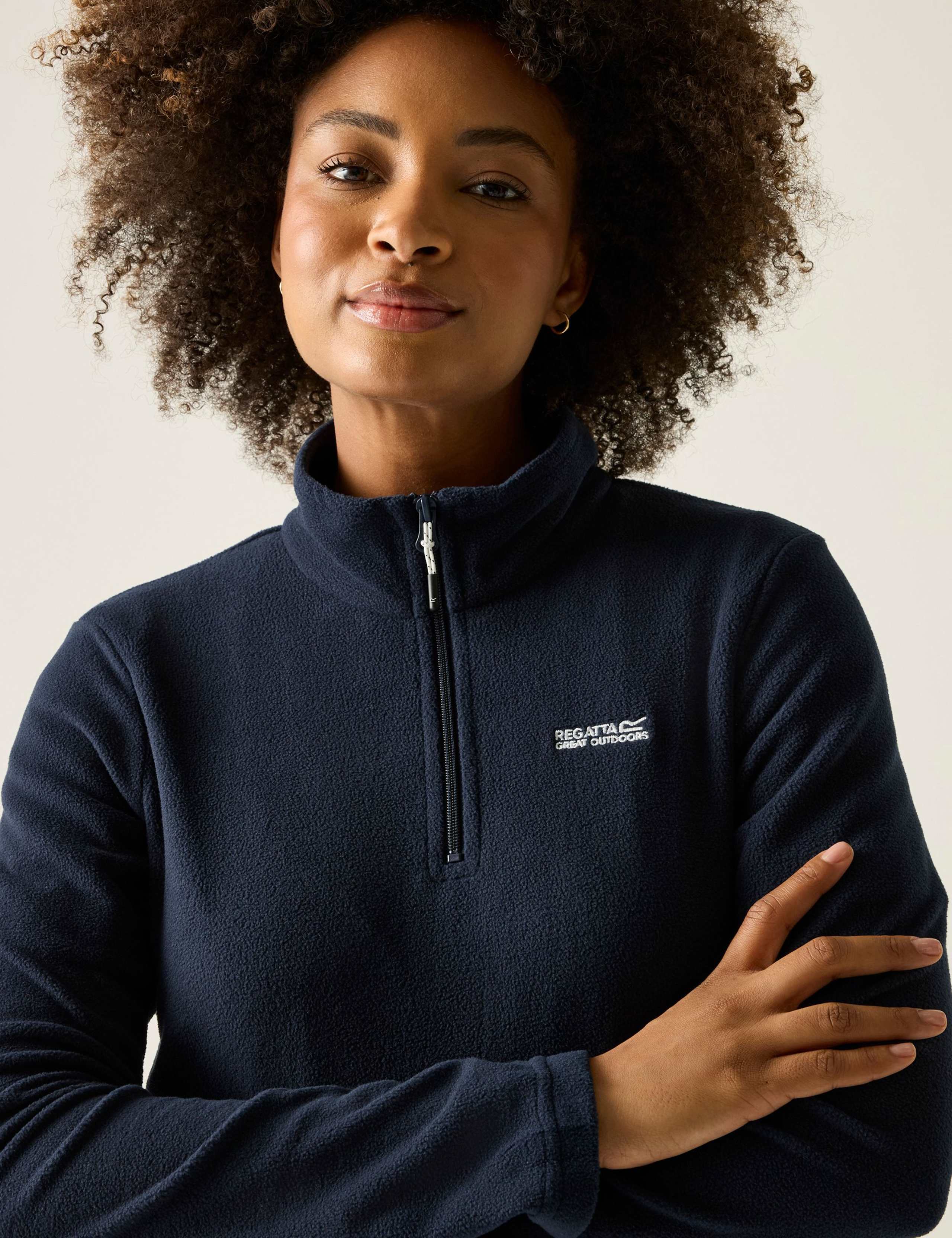 Sweethart Half Zip Fleece Jacket 4 of 6