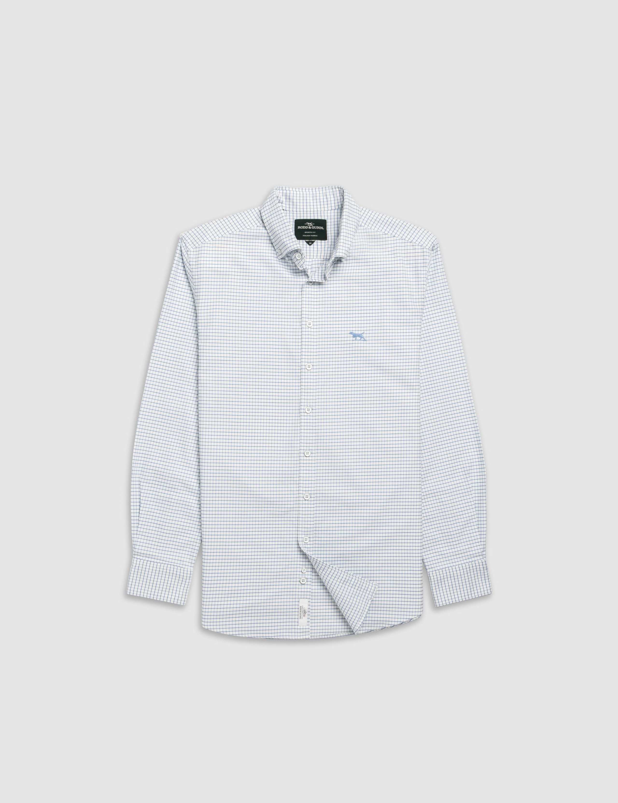 Gunn Slim Fit Pure Cotton Check Oxford Shirt 2 of 6