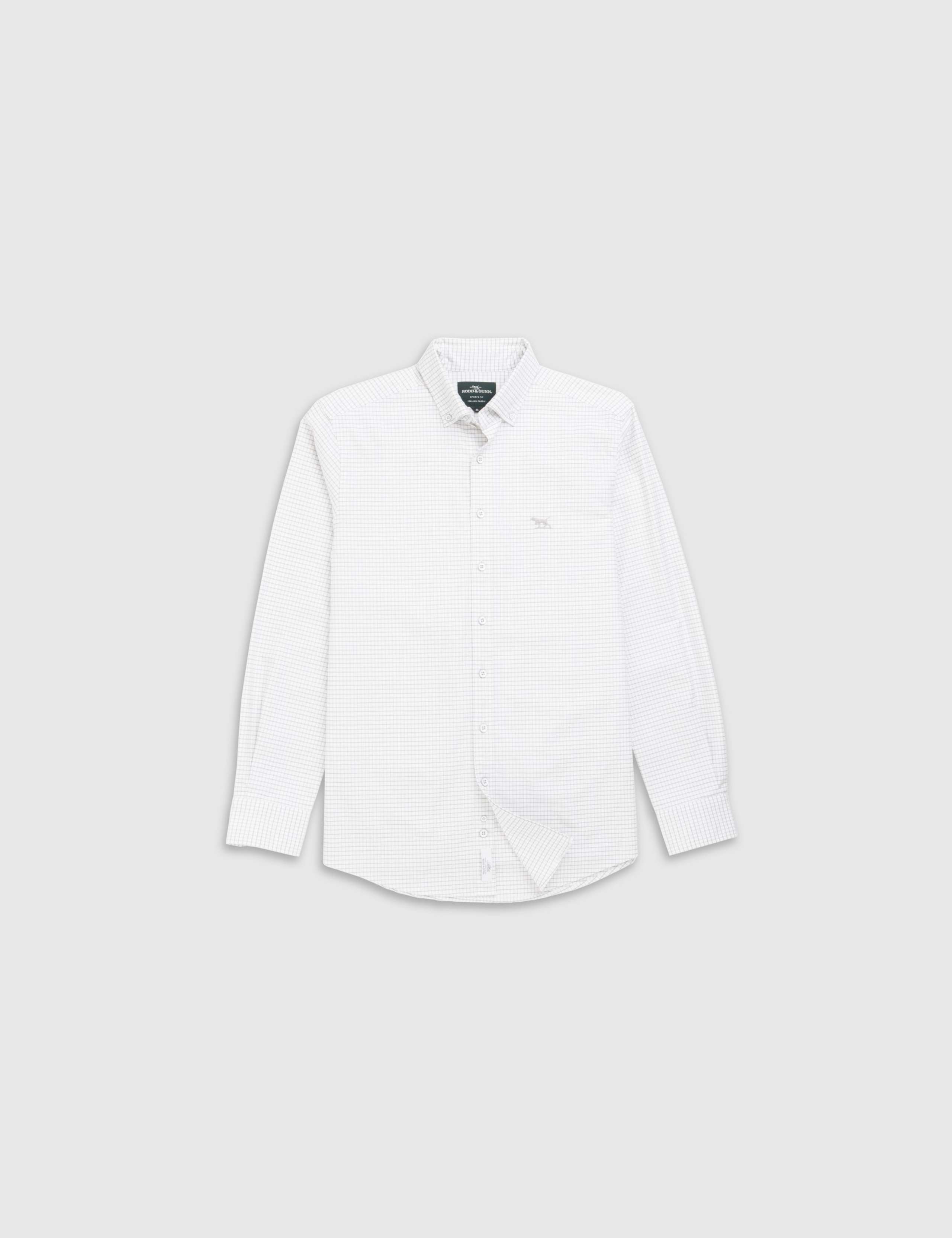 Gunn Slim Fit Pure Cotton Check Oxford Shirt 2 of 6