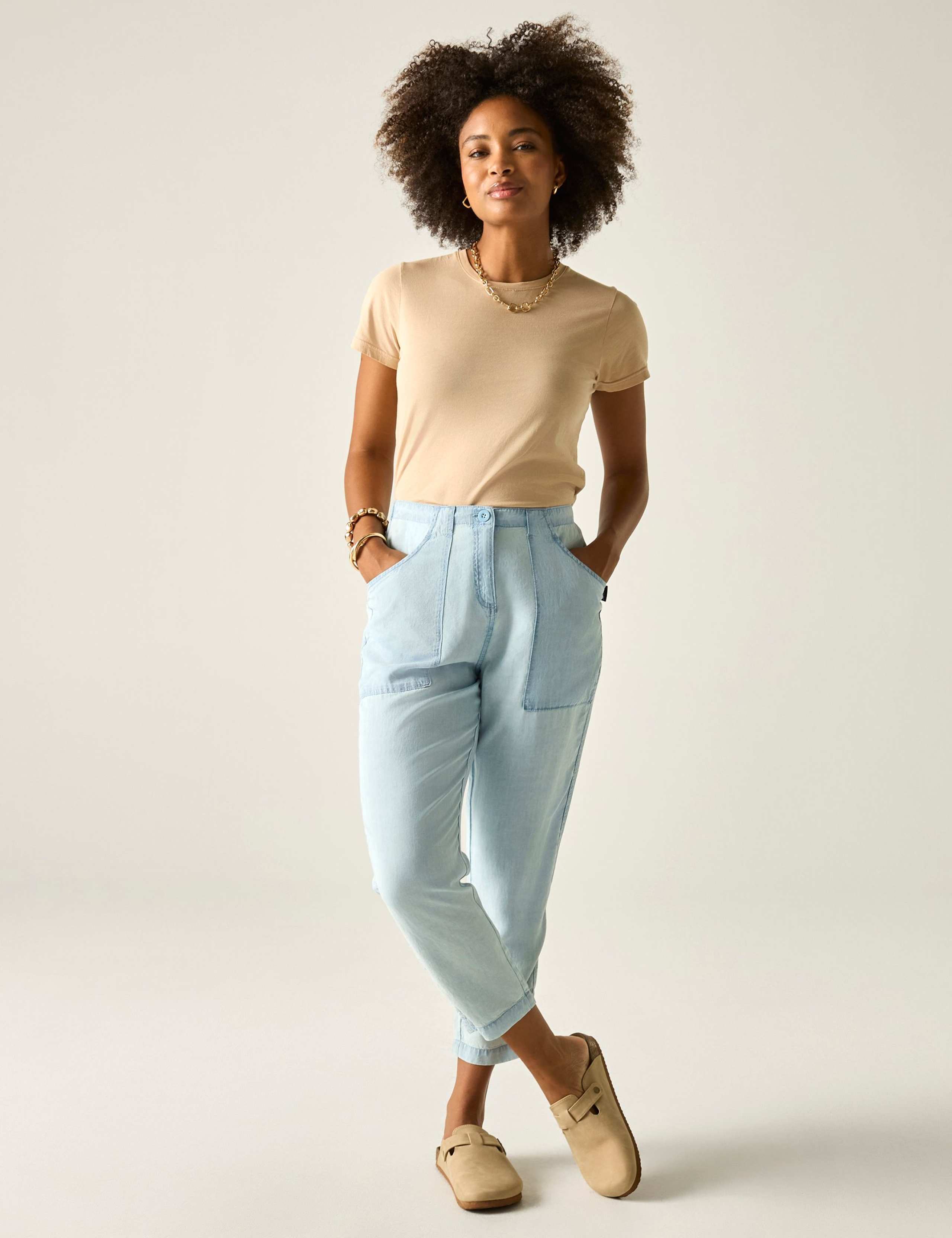 Shorebella Cotton Blend Straight Leg Joggers 3 of 6