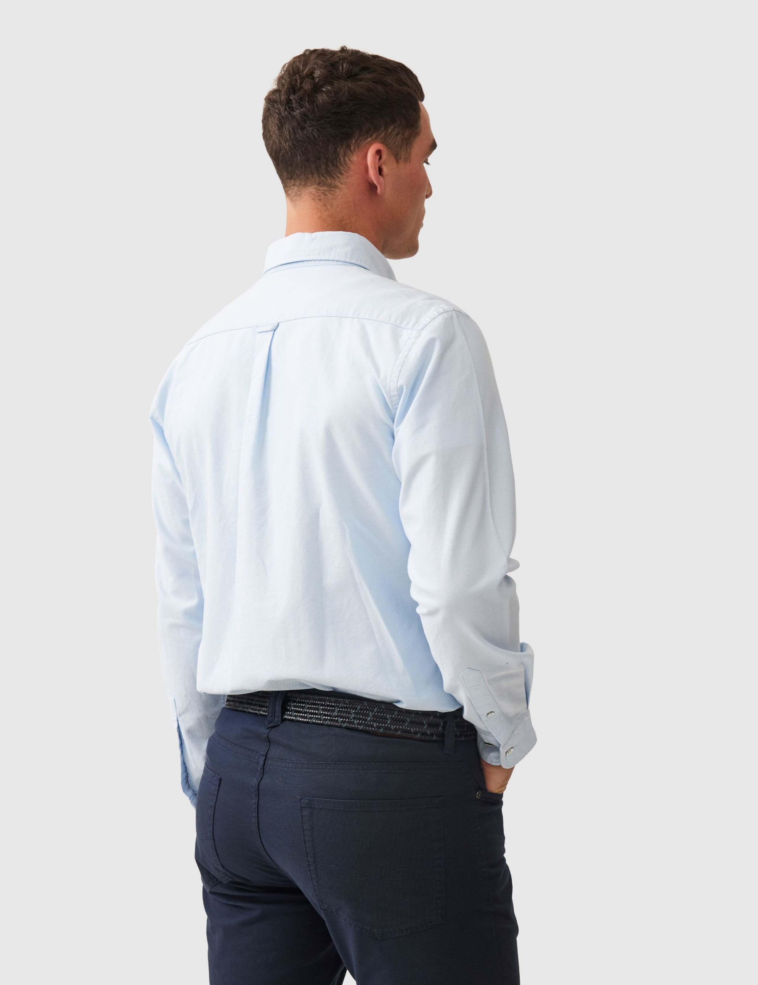 Gunn Slim Fit Pure Cotton Oxford Shirt 4 of 5