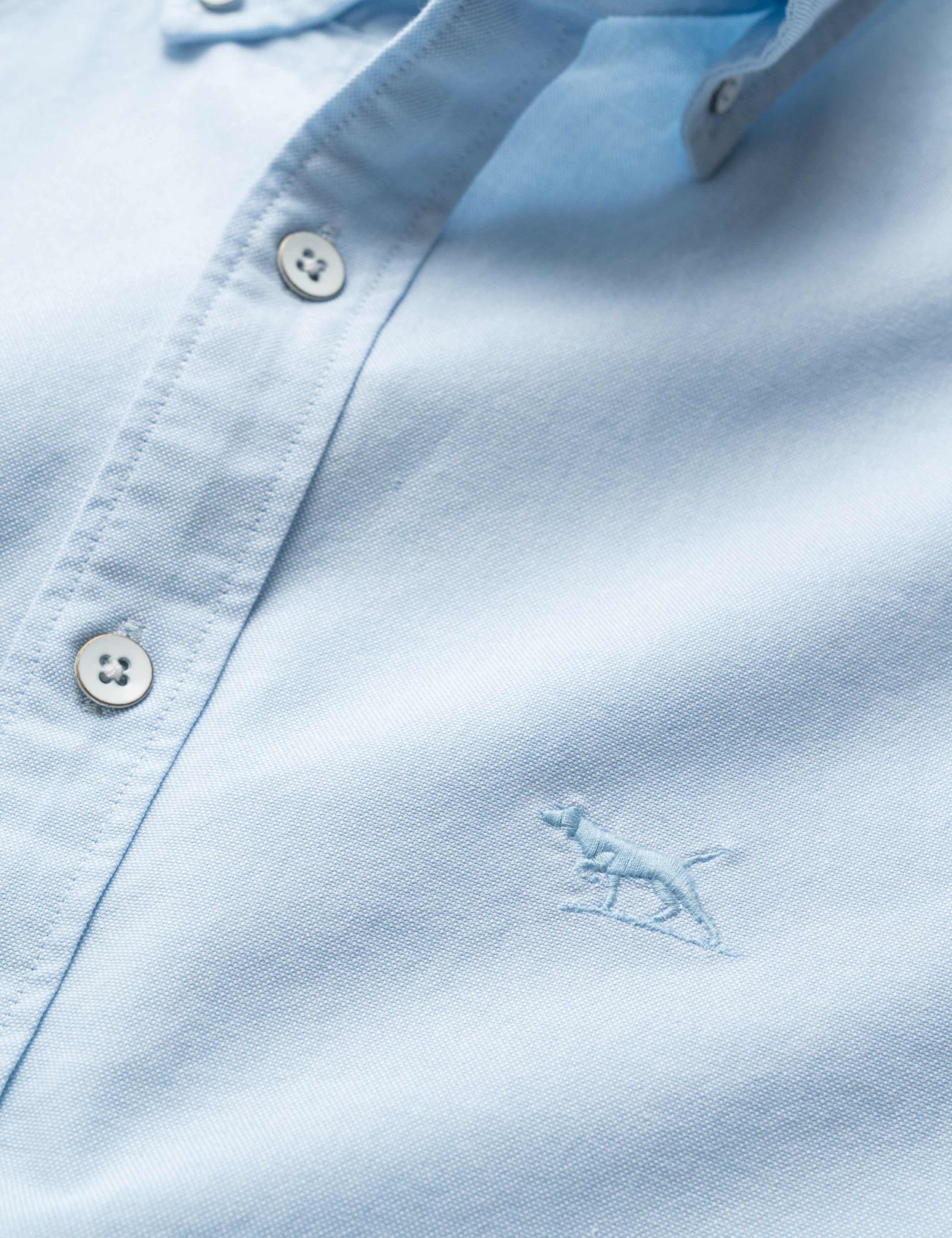 Gunn Slim Fit Pure Cotton Oxford Shirt 5 of 5