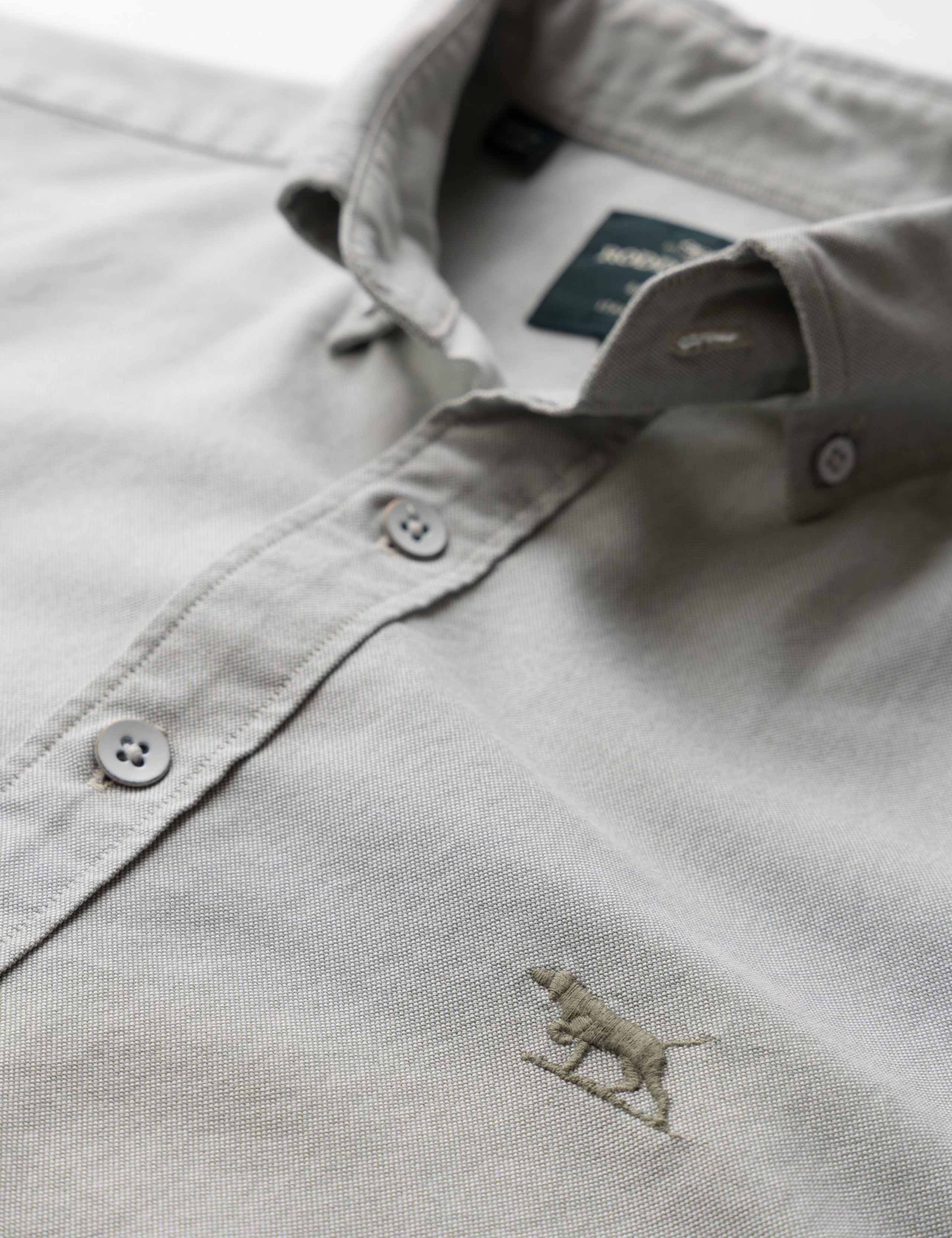 Gunn Slim Fit Pure Cotton Oxford Shirt 6 of 6