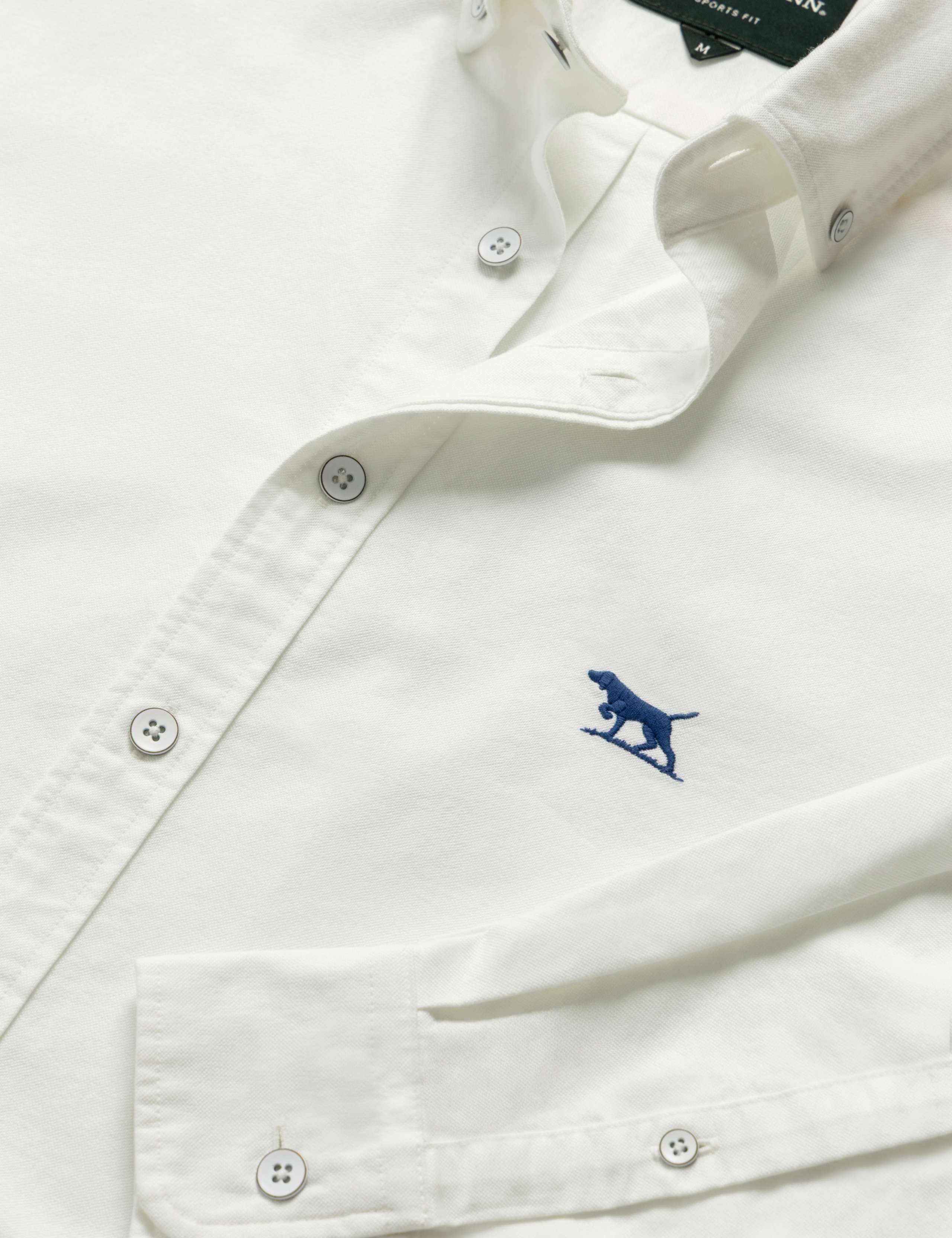 Gunn Slim Fit Pure Cotton Oxford Shirt 5 of 5