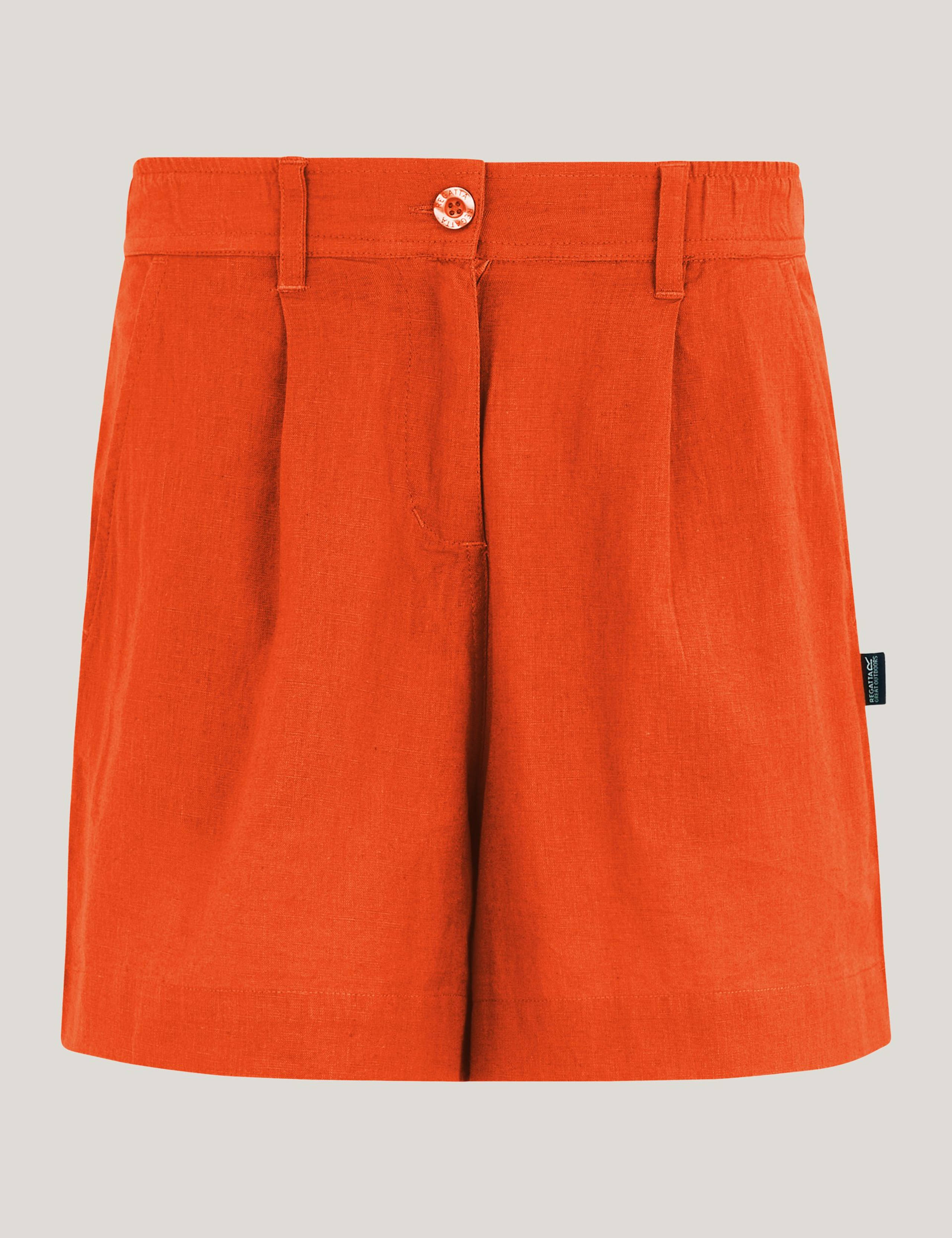 Sabelle Lyocell Blend Pleat Front Shorts 2 of 7