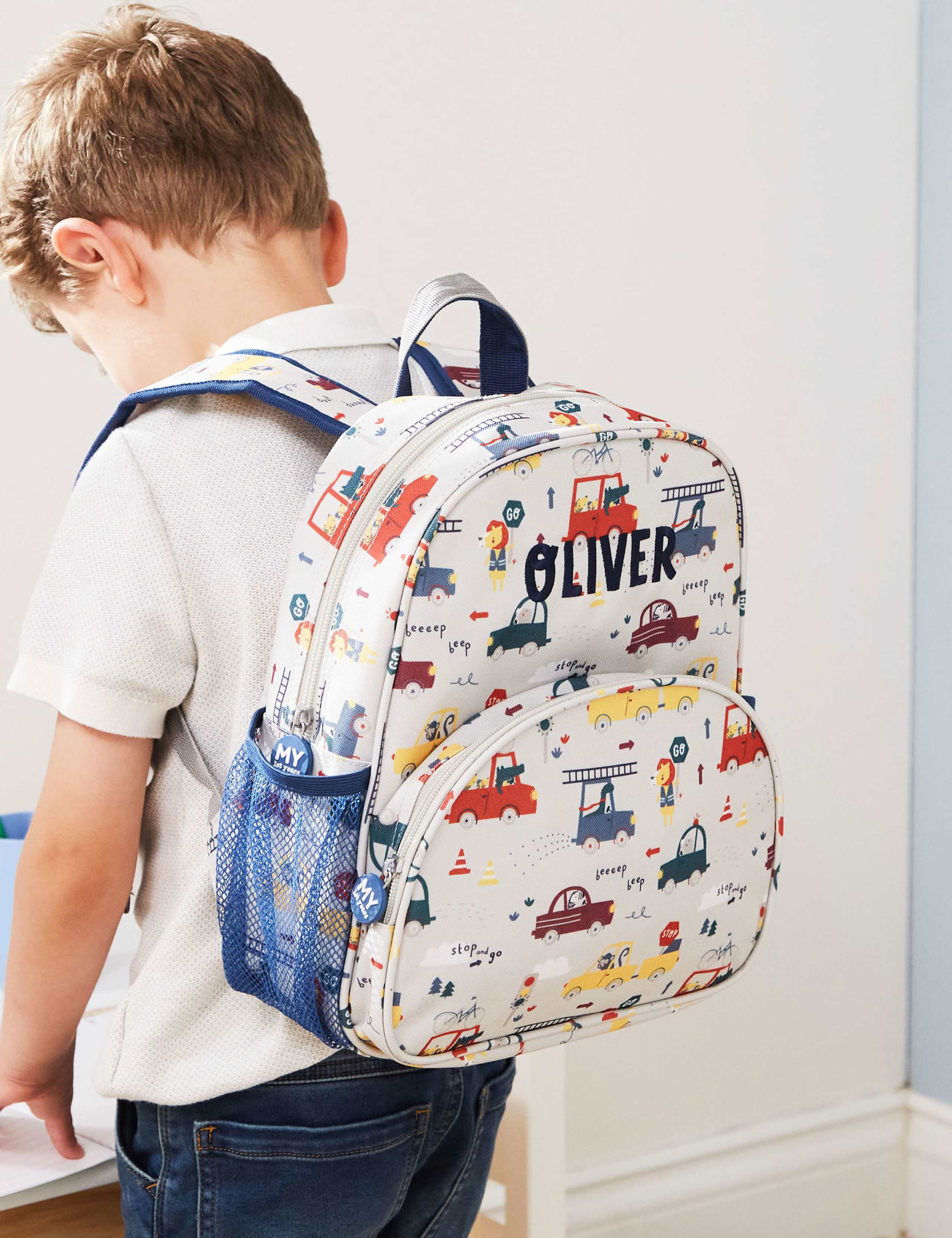 Transport Print Medium Backpack 2 of 5