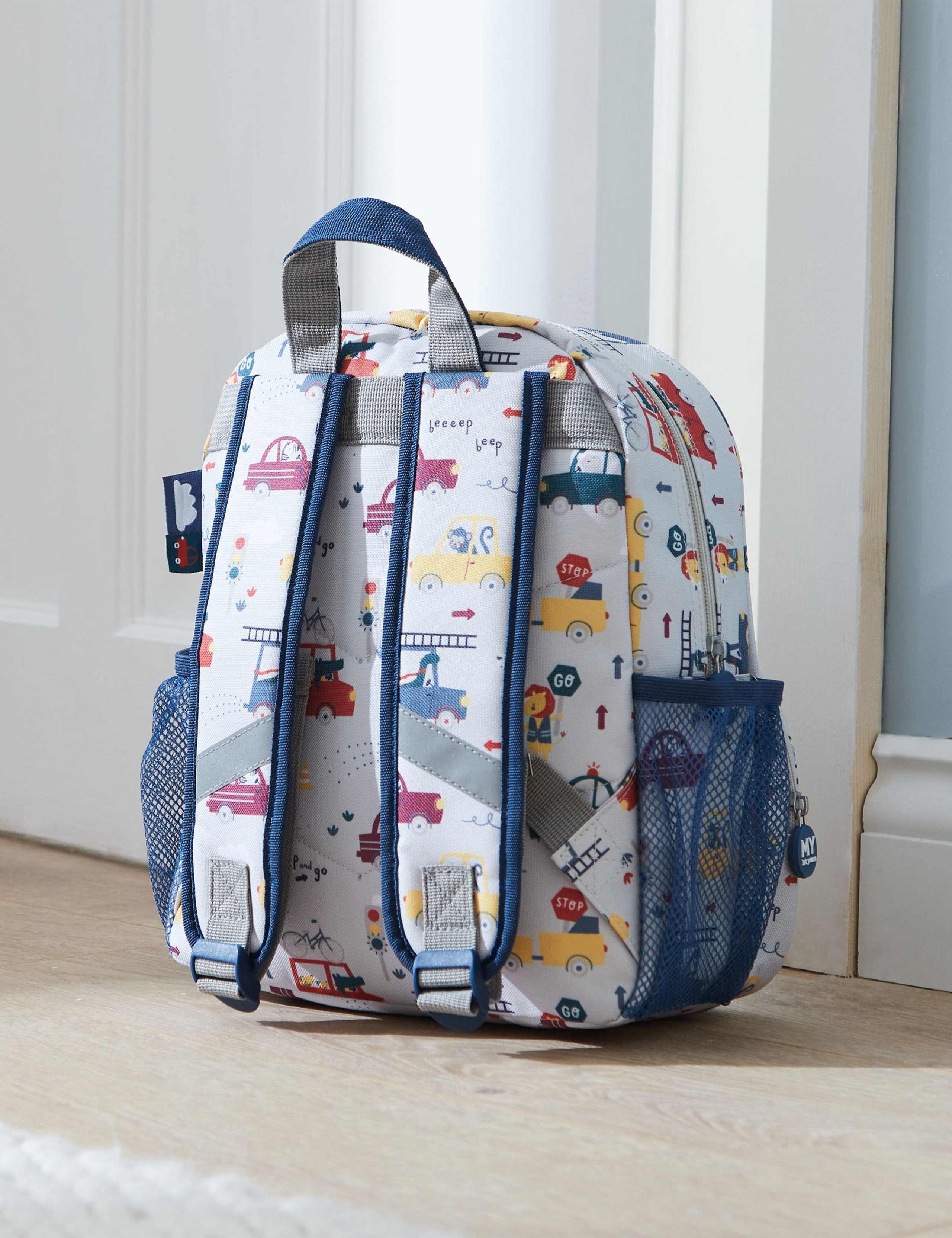 Transport Print Medium Backpack 3 of 5