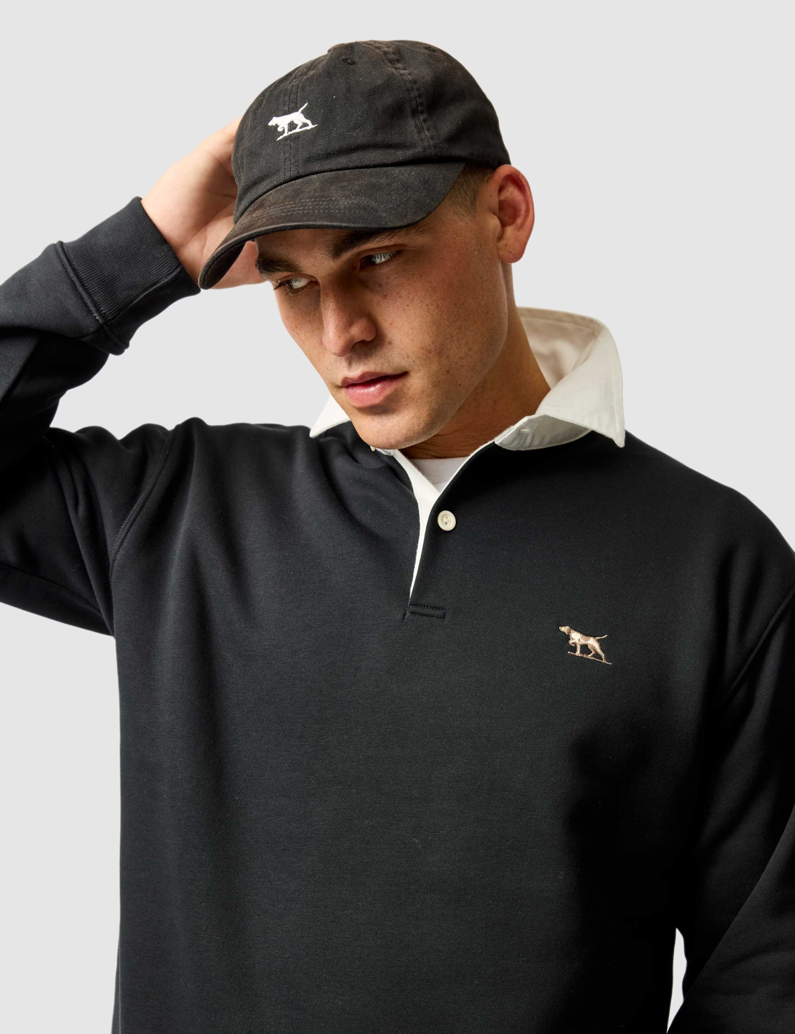 Otago Cotton Rich Rugby Collar Sweatshirt 4 of 6