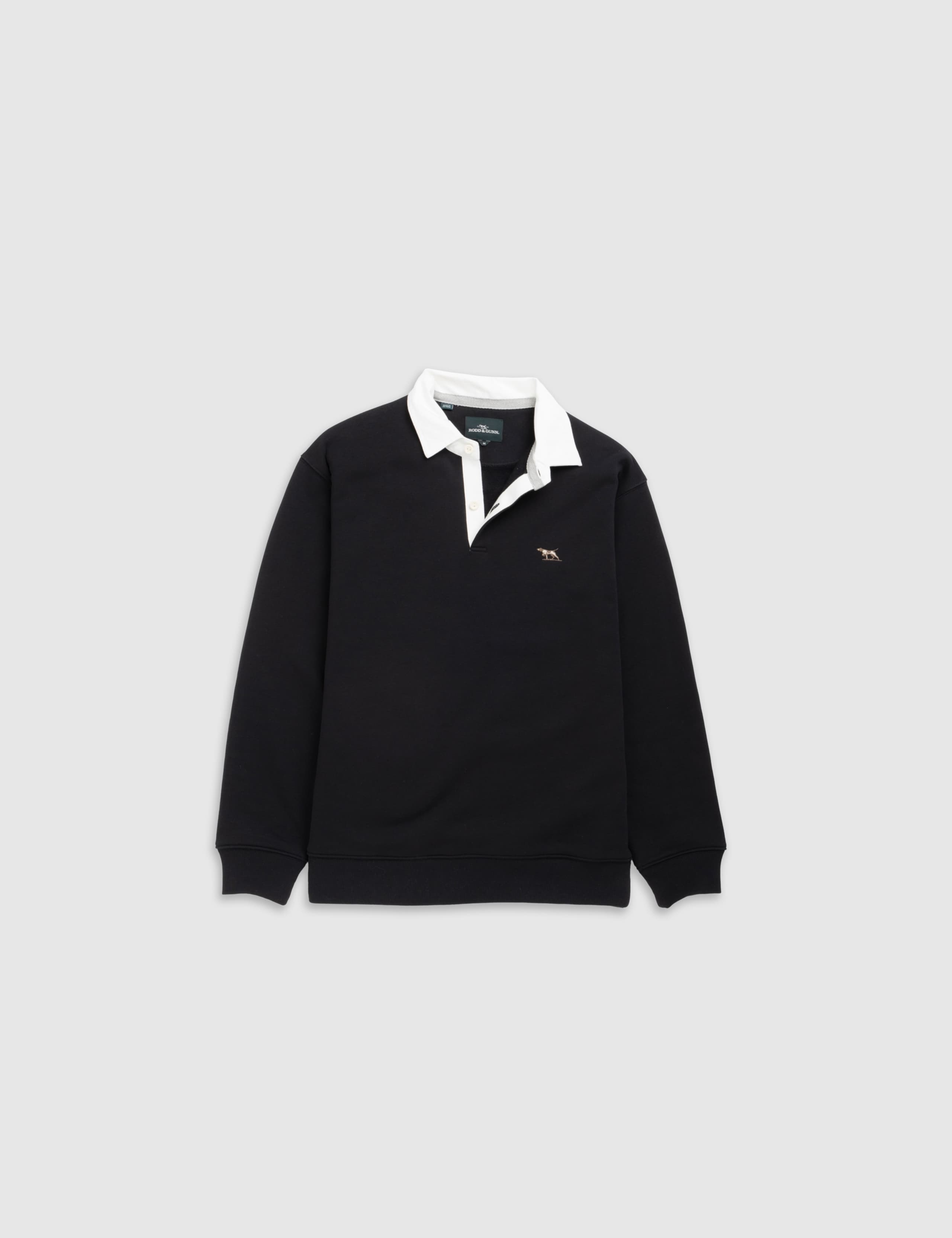 Otago Cotton Rich Rugby Collar Sweatshirt 5 of 6