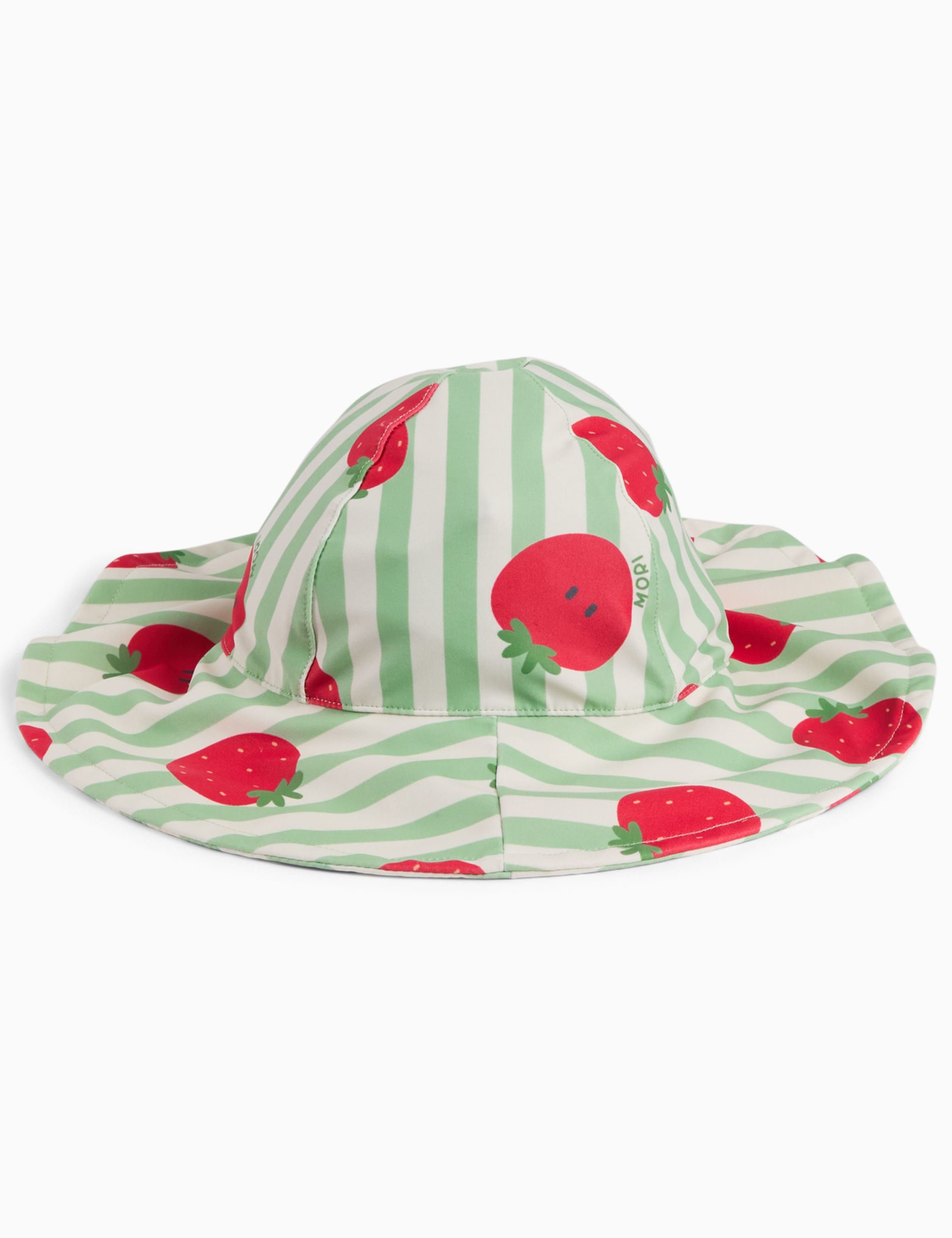 Kids' Striped Strawberry Swim Hat (0-4 Yrs) 2 of 3