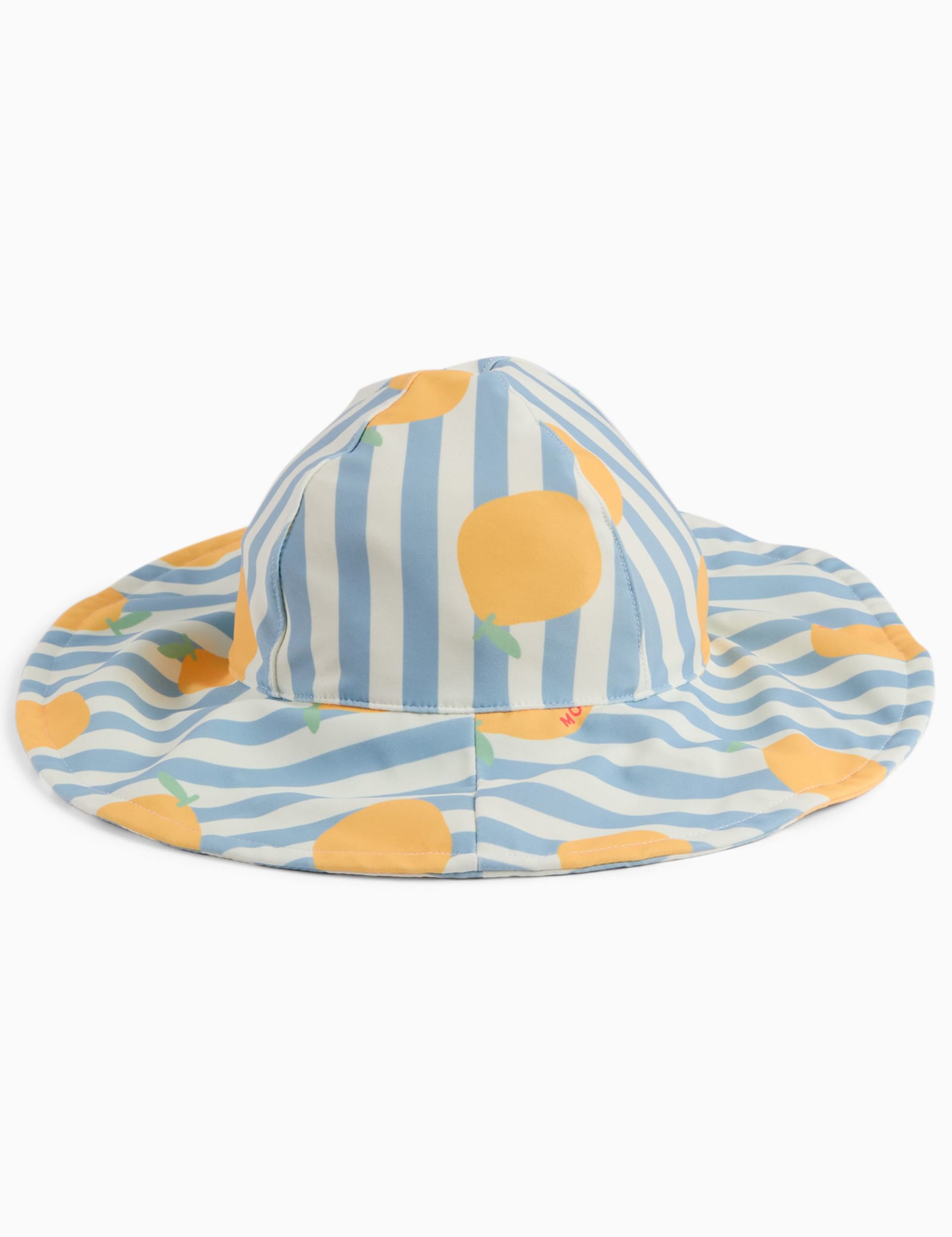 Kids' Striped Lemon Sun Hat (0-4 Years) 2 of 3