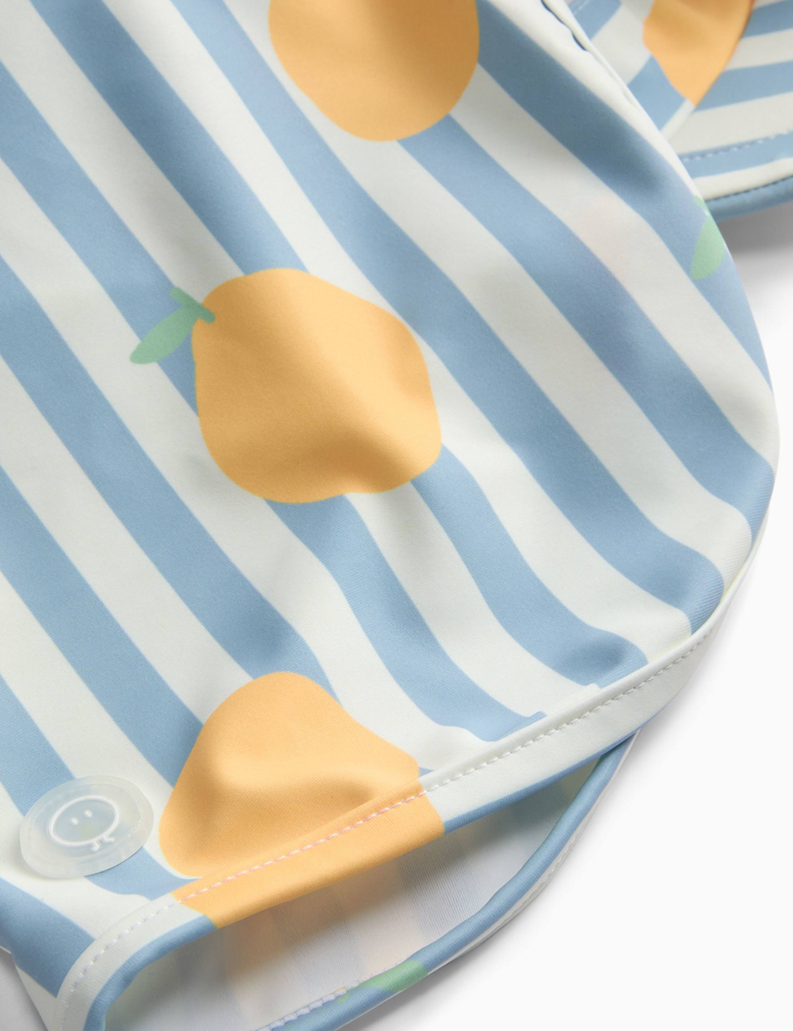 Kids' Striped Lemon Swim Hat (0-4 Years) 3 of 3
