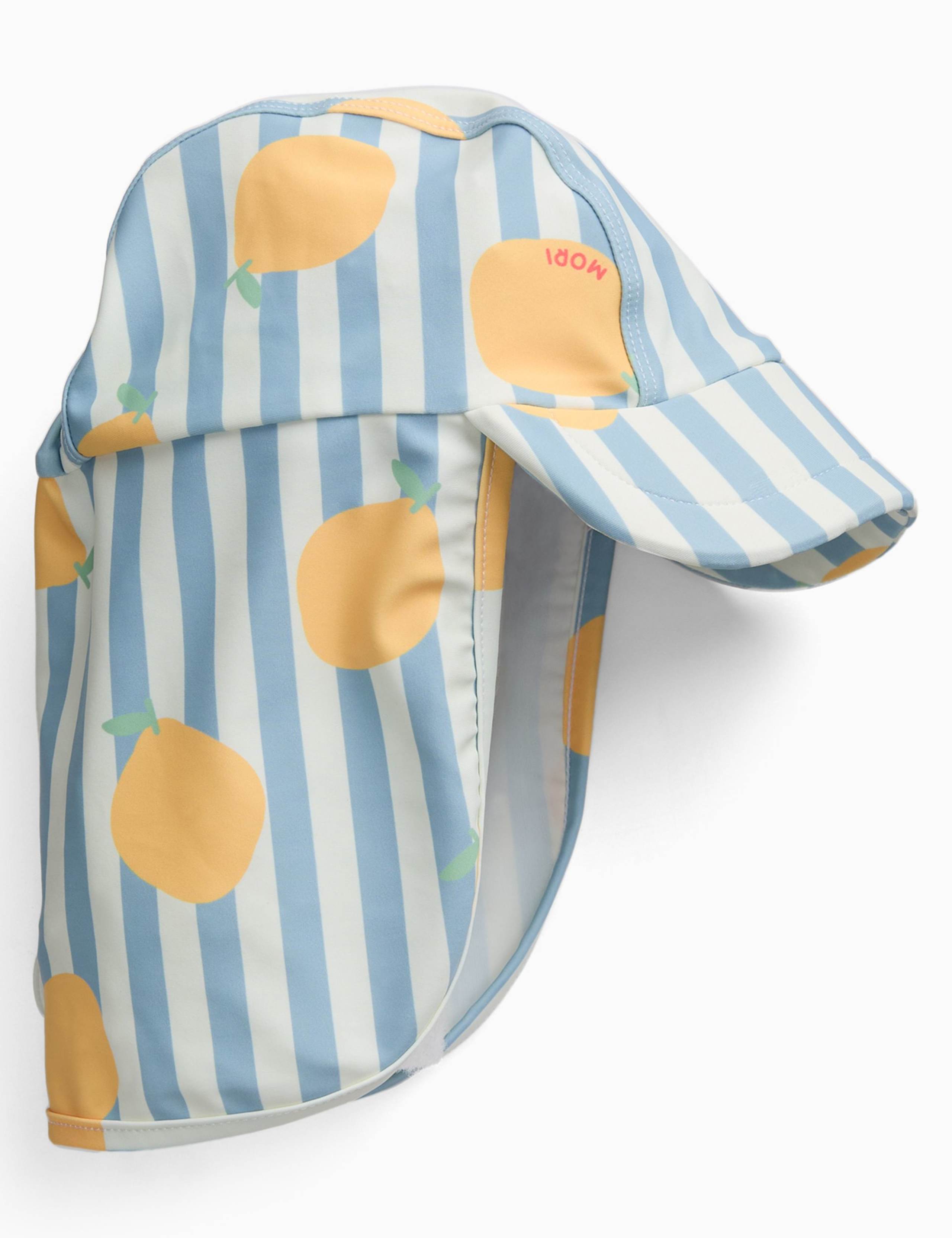 Kids' Striped Lemon Swim Hat (0-4 Yrs) 2 of 3