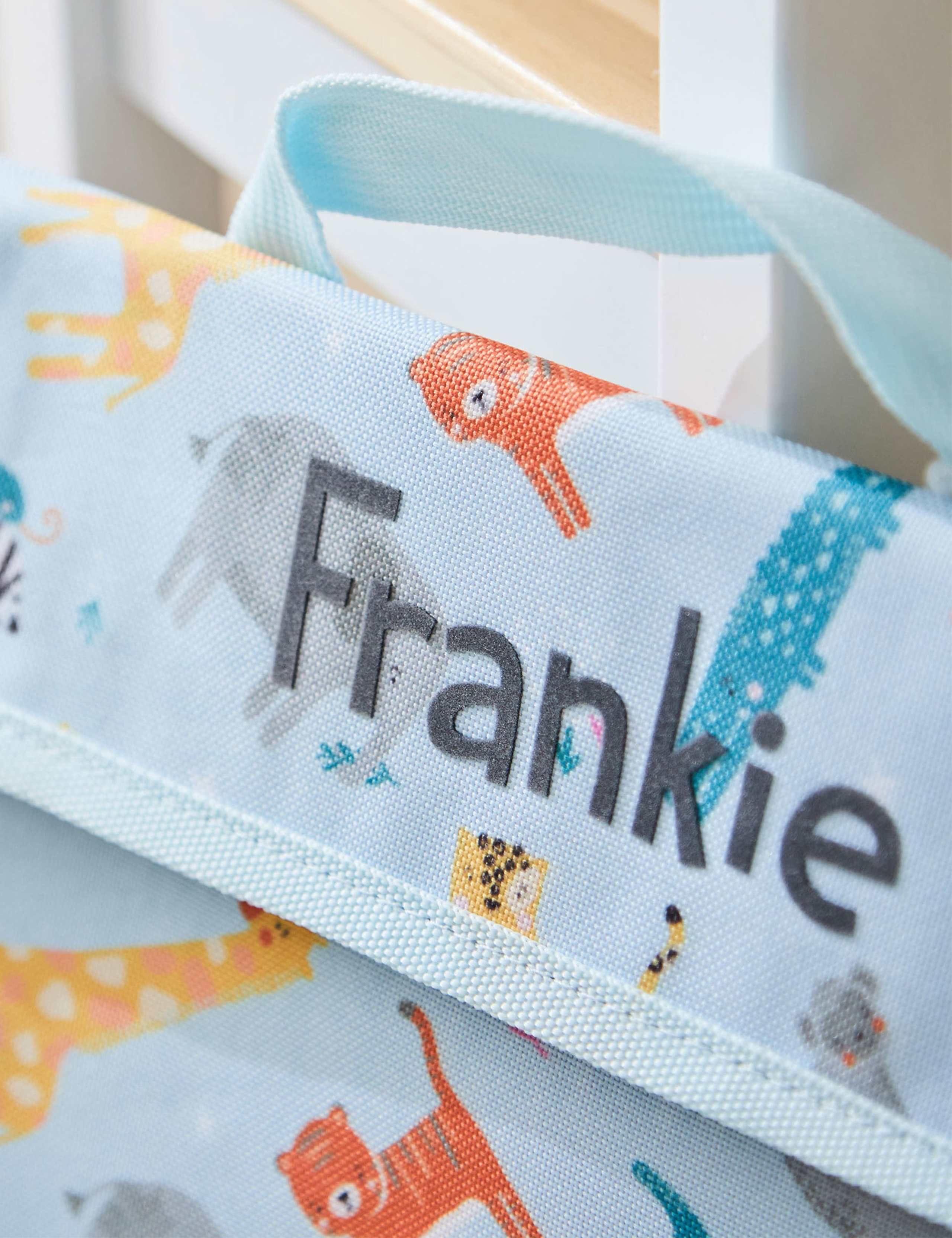 Personalised Safari Print Book Bag 3 of 4