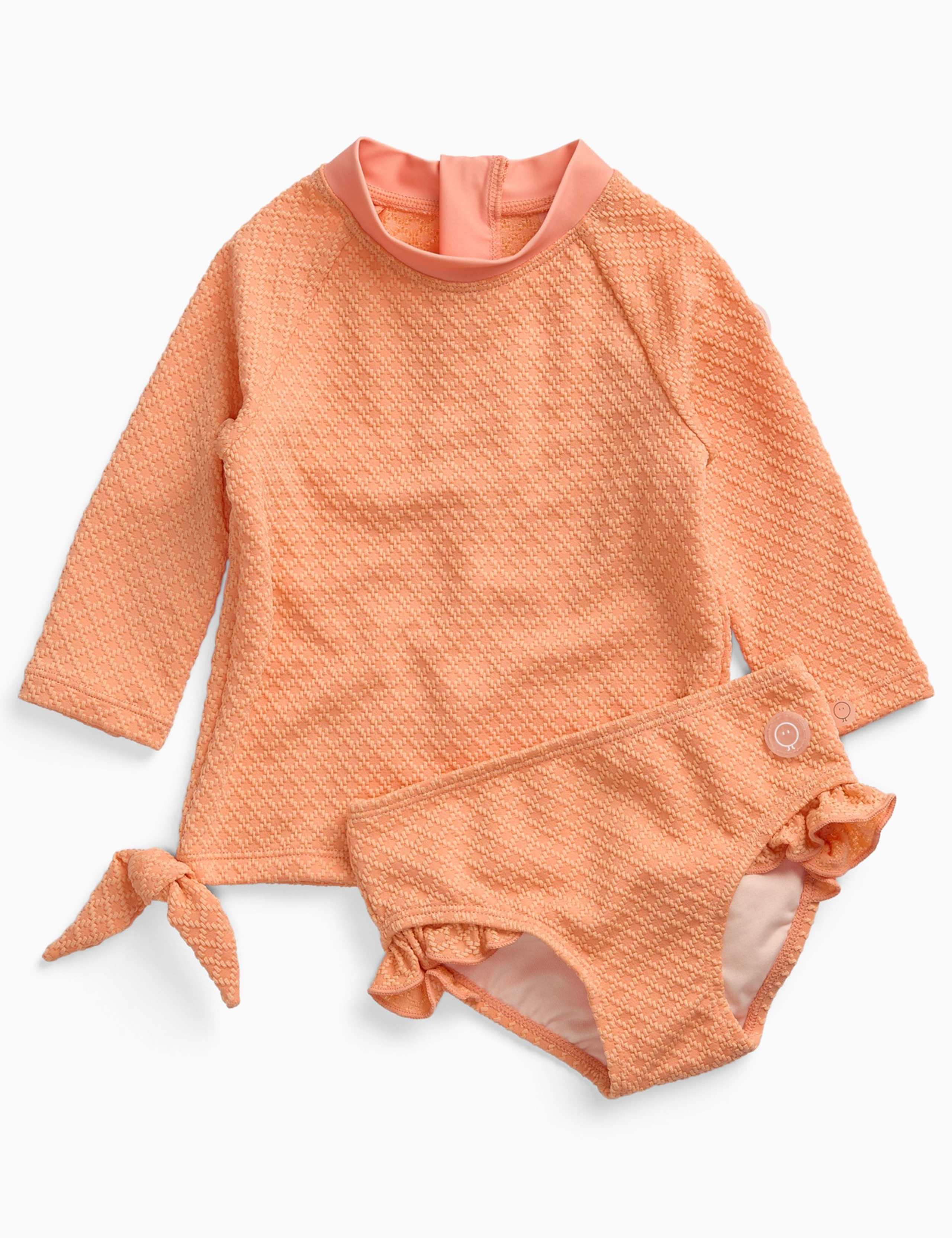 2 Piece Frill Long Sleeve Tankini (0-5 Yrs) 4 of 5