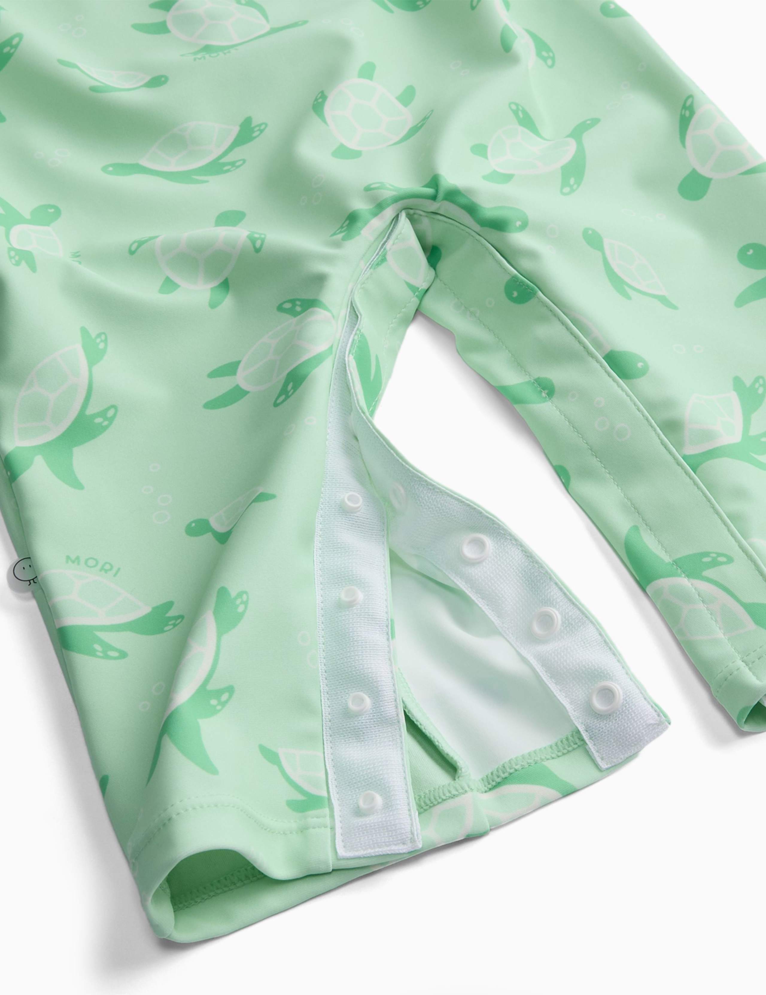 Turtle All In One Swimsuit (0-18 Mths) 5 of 5