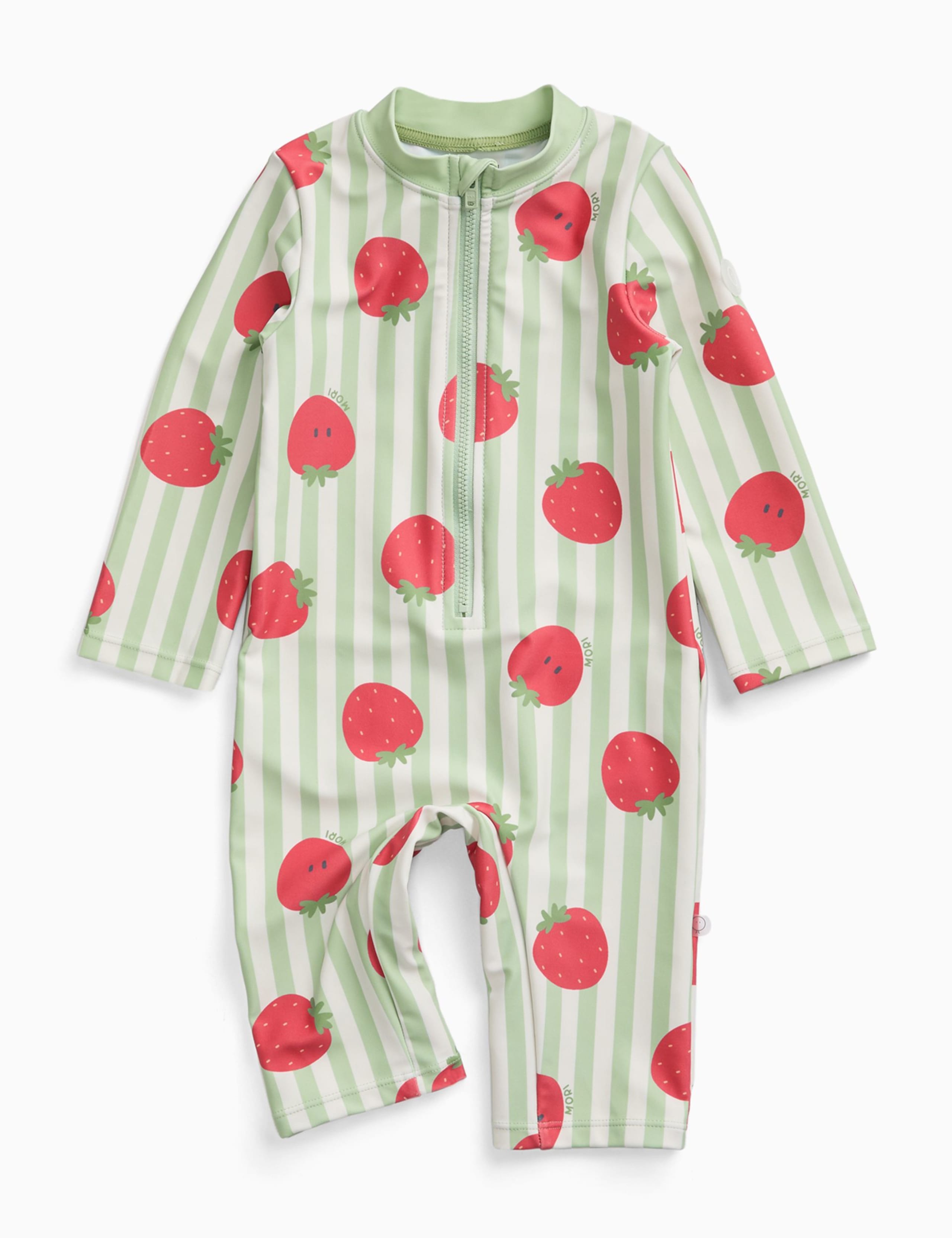 Strawberry Print Swim All In One (0-24 Mths) 2 of 4