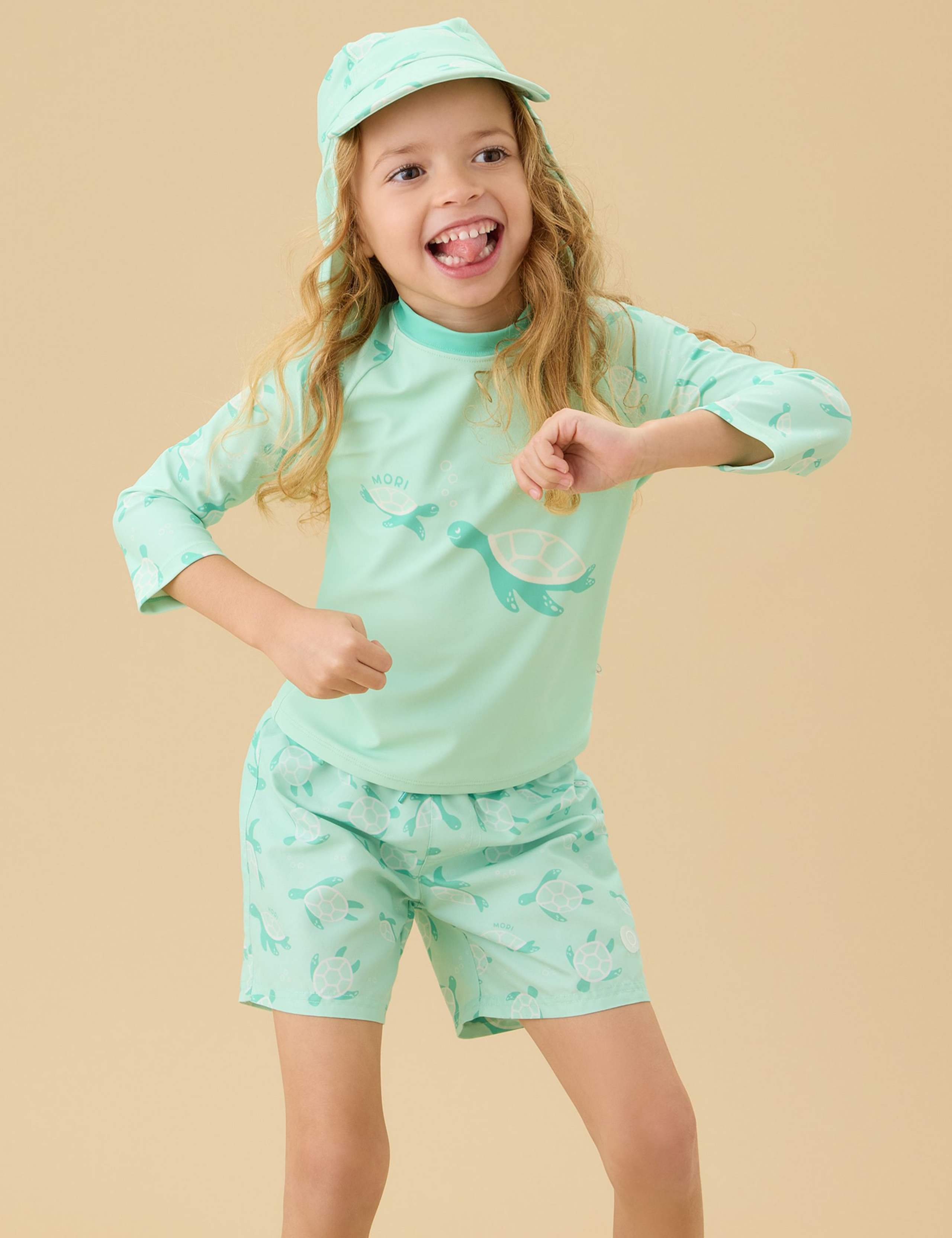 Turtle Swim Shorts (3 Months-5 Years) 1 of 4