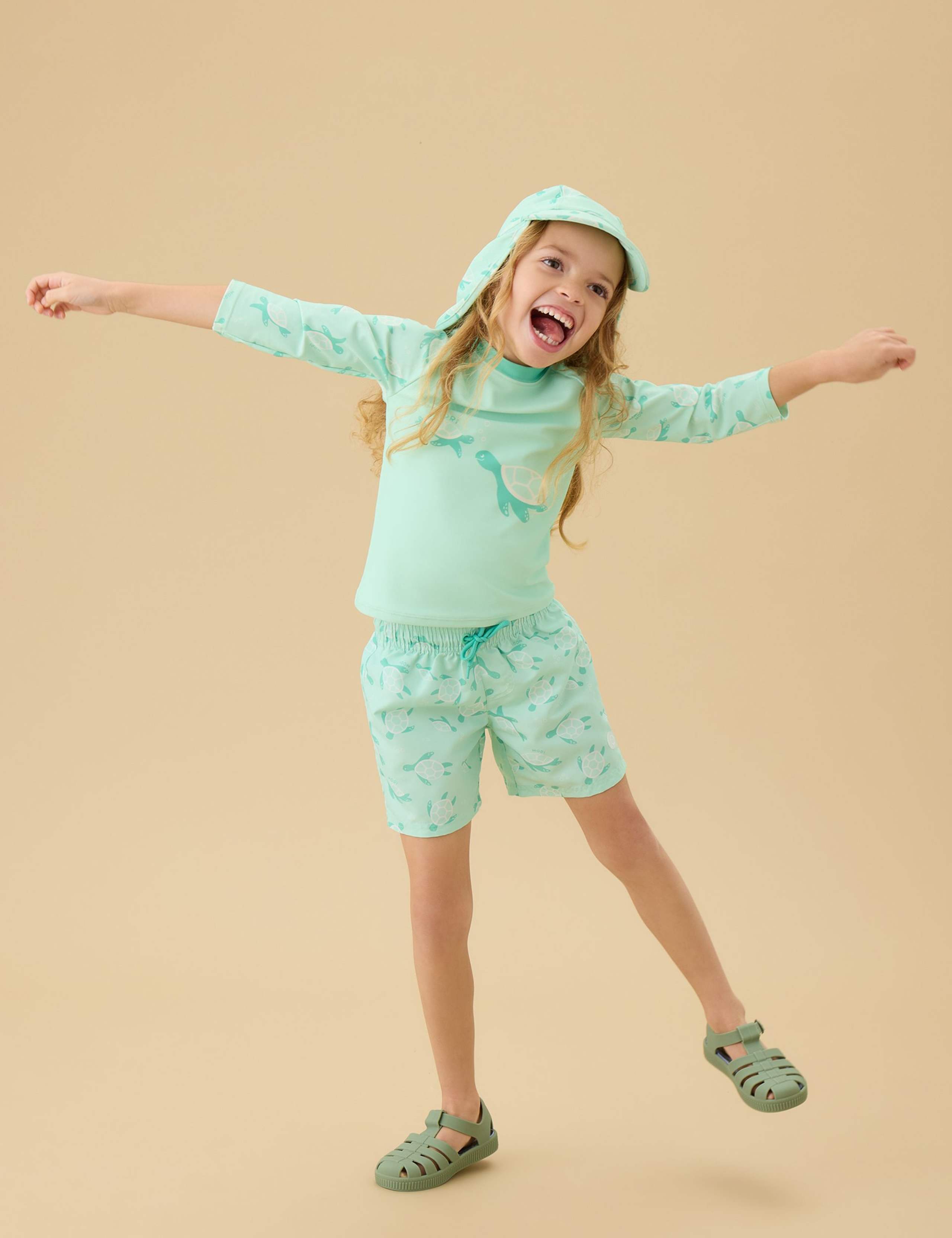 Turtle Swim Shorts (3 Months-5 Years) 3 of 4