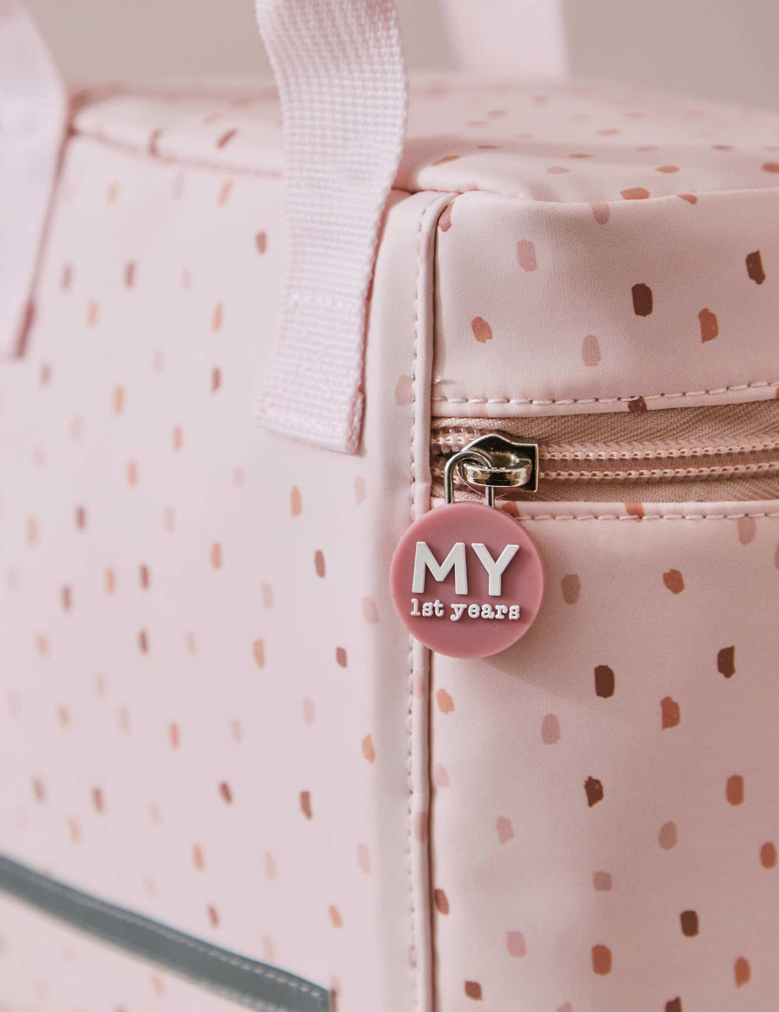 Personalised Pink Spot Snack Bag 5 of 5