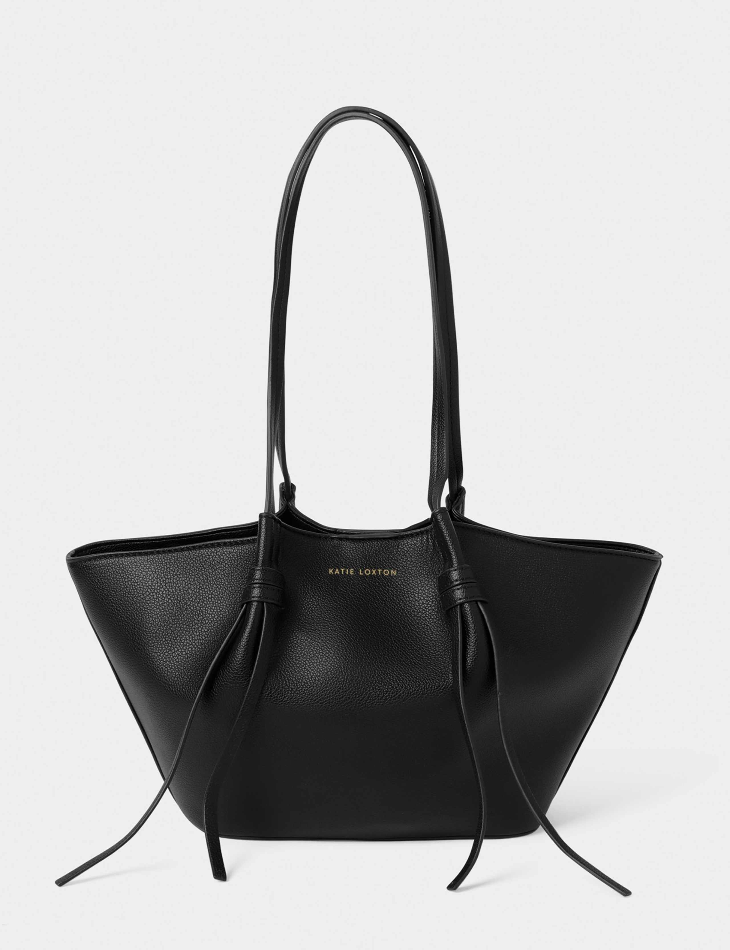 Faux Leather Tote Bag 2 of 5