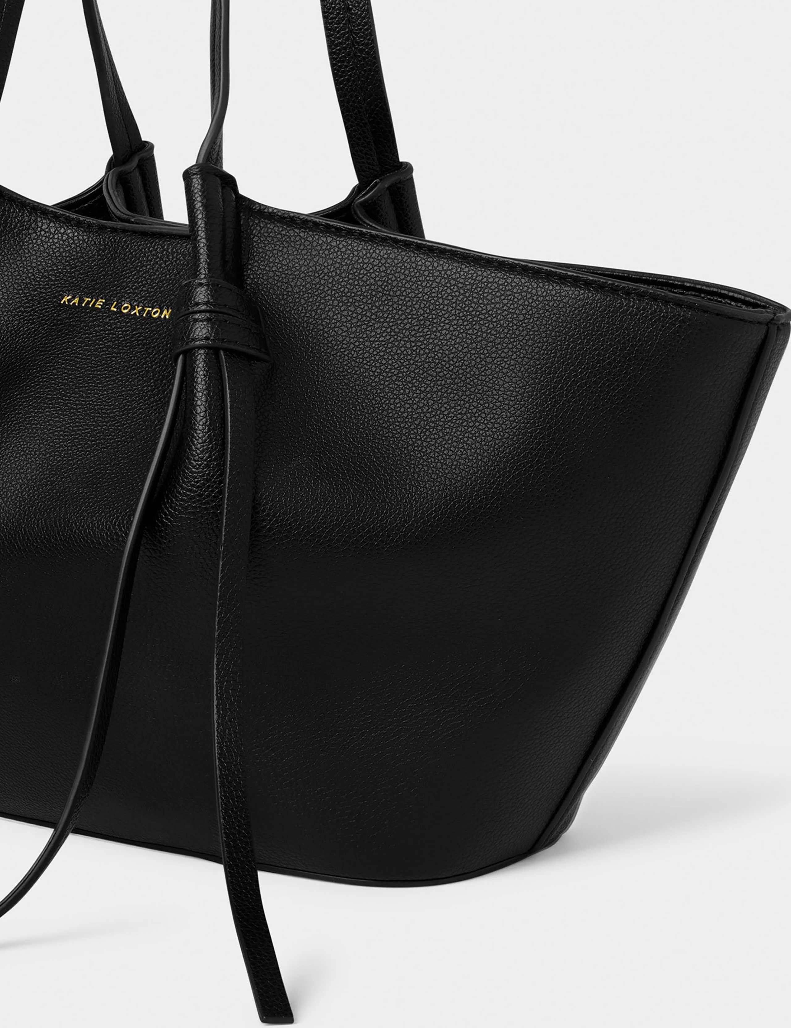 Faux Leather Tote Bag 3 of 5