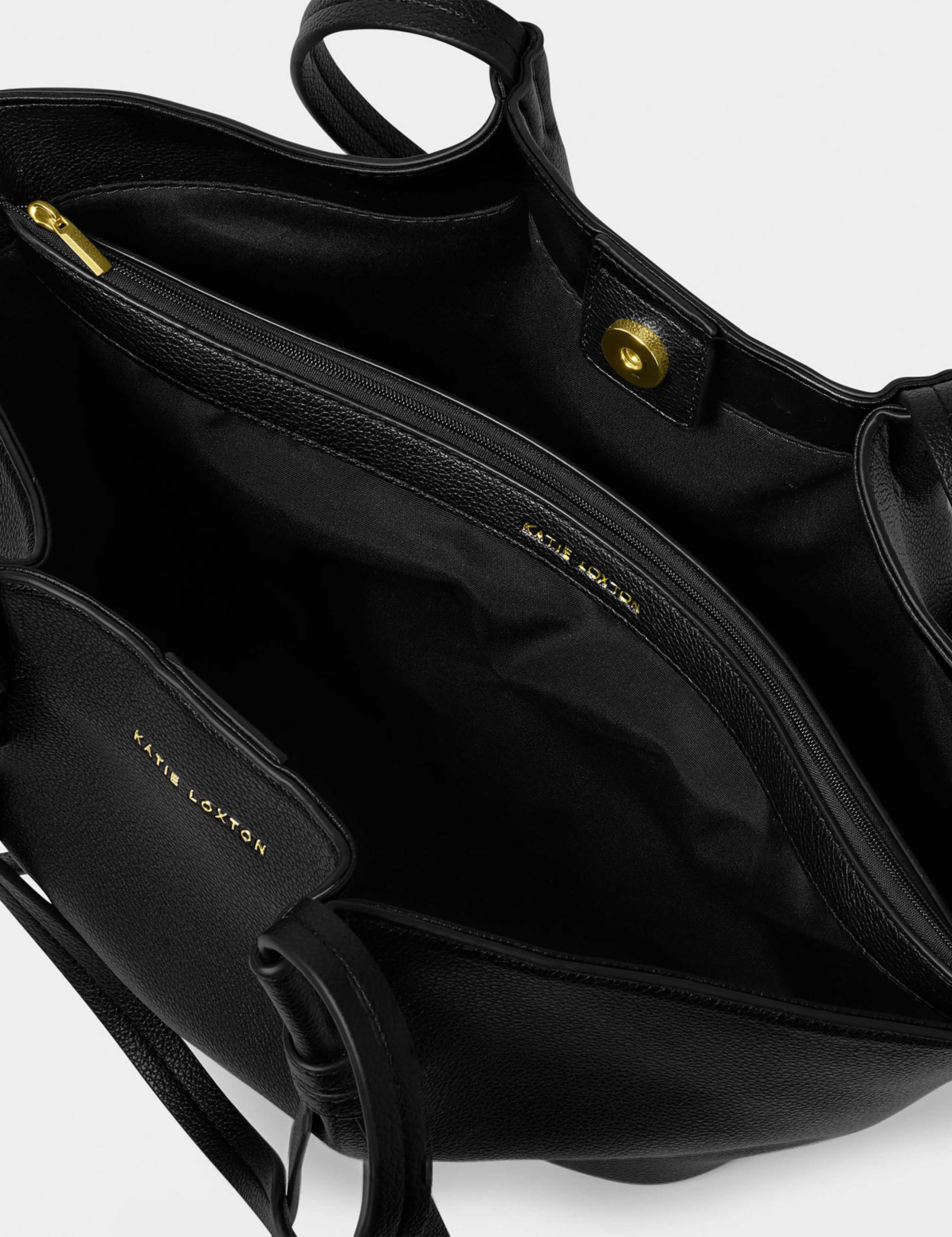 Faux Leather Tote Bag 4 of 5