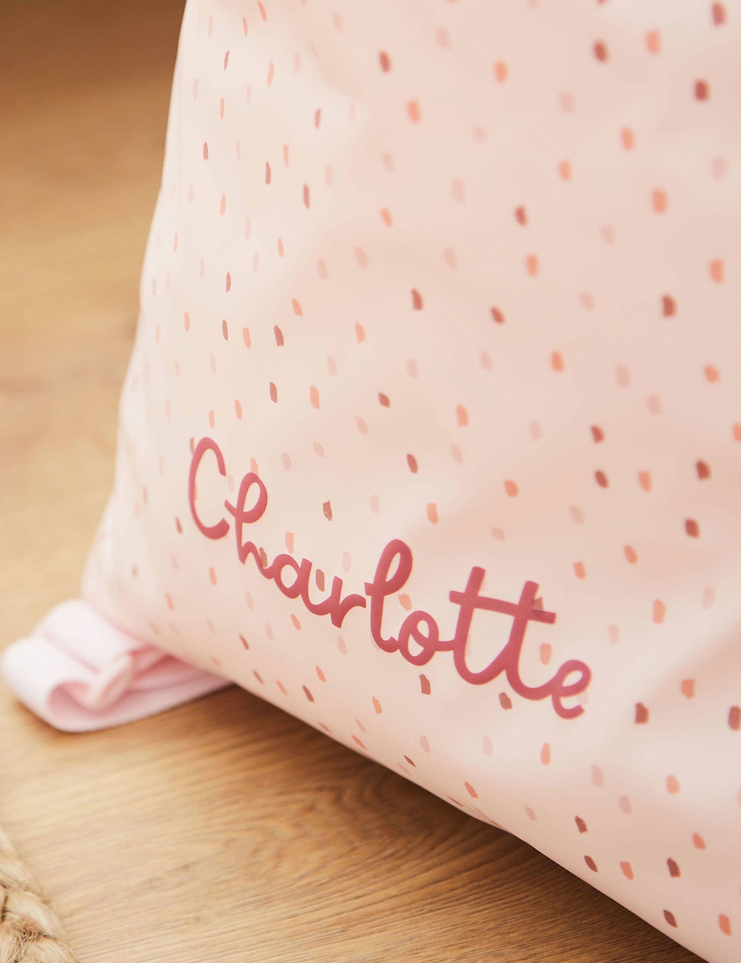 Personalised Spot Drawstring Bag 3 of 4