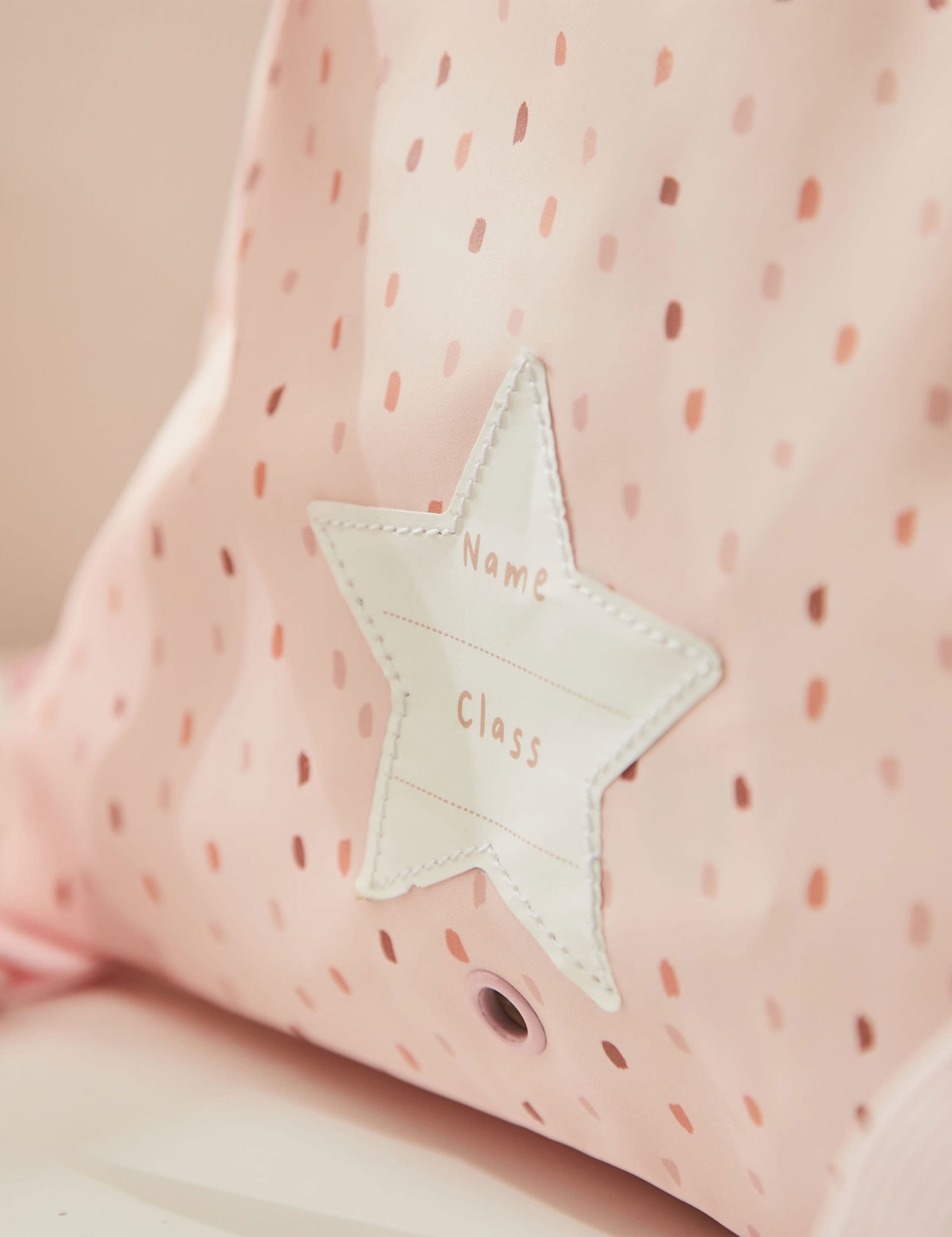 Personalised Spot Drawstring Bag 4 of 4