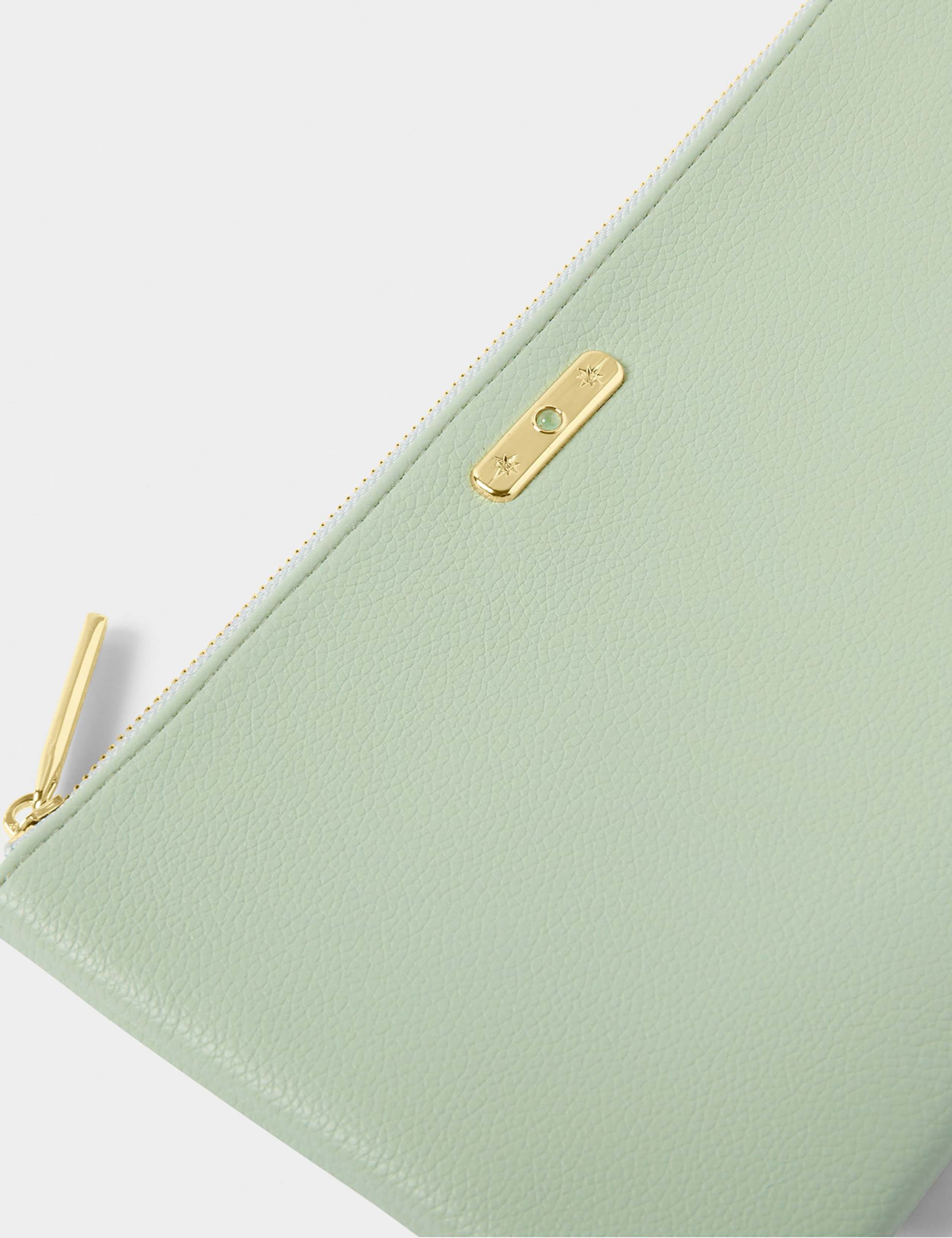Faux Leather August Birthstone Pouch Purse 2 of 6