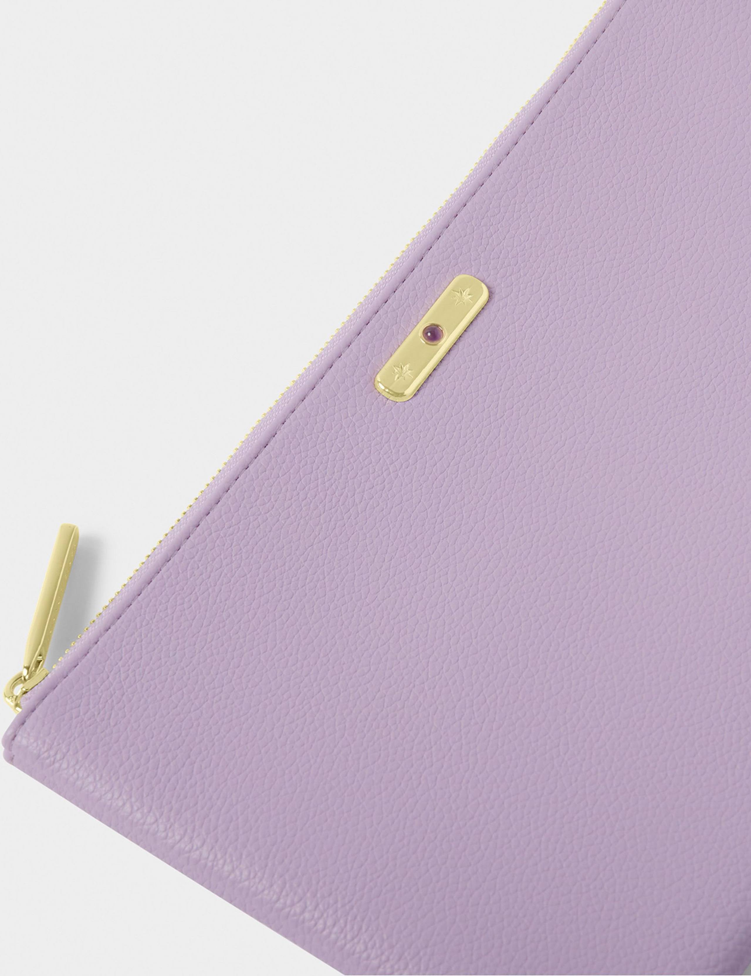 Faux Leather February Birthstone Pouch Purse 4 of 5