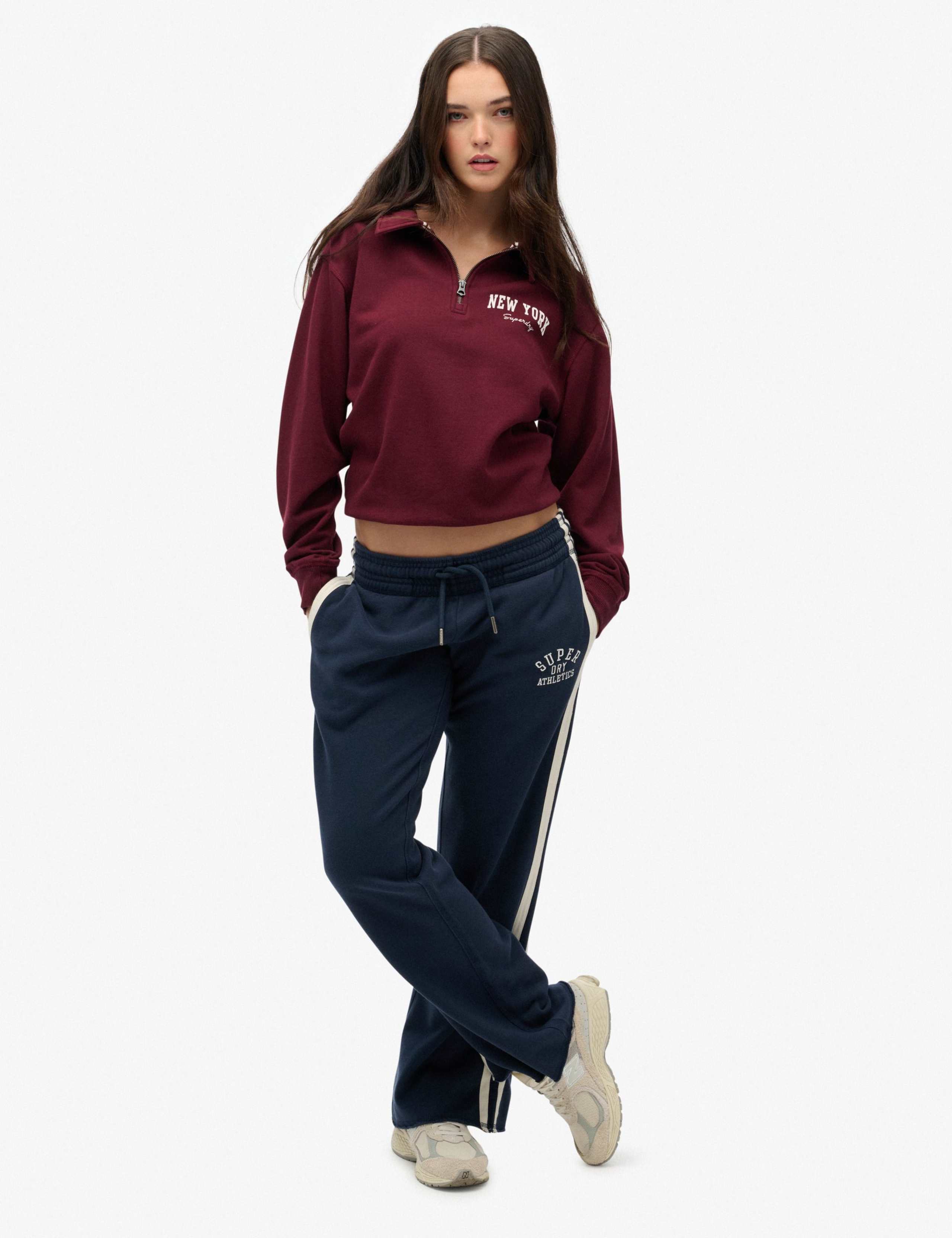 Pure Cotton New York Half Zip Sweatshirt 7 of 7