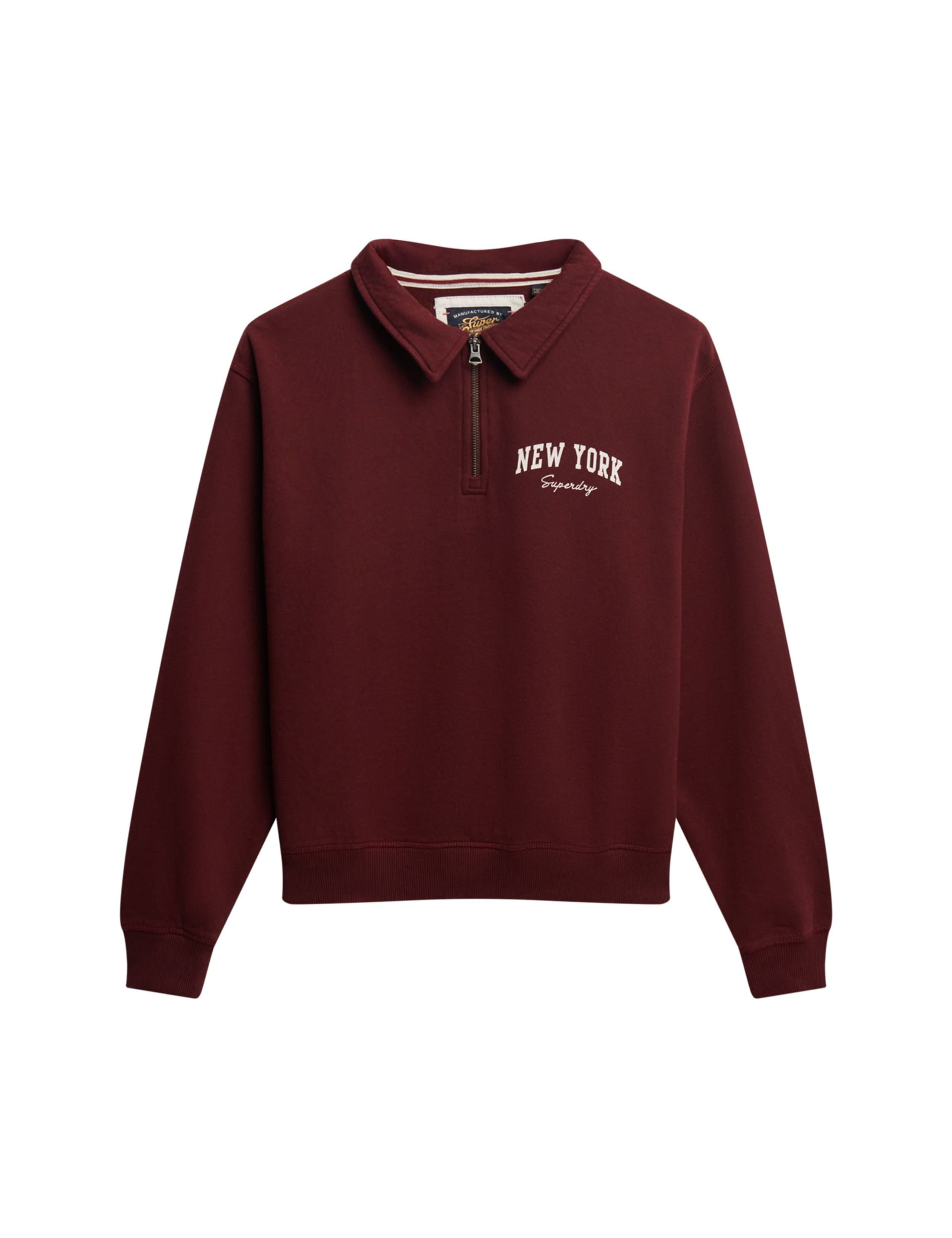 Pure Cotton New York Half Zip Sweatshirt 2 of 7