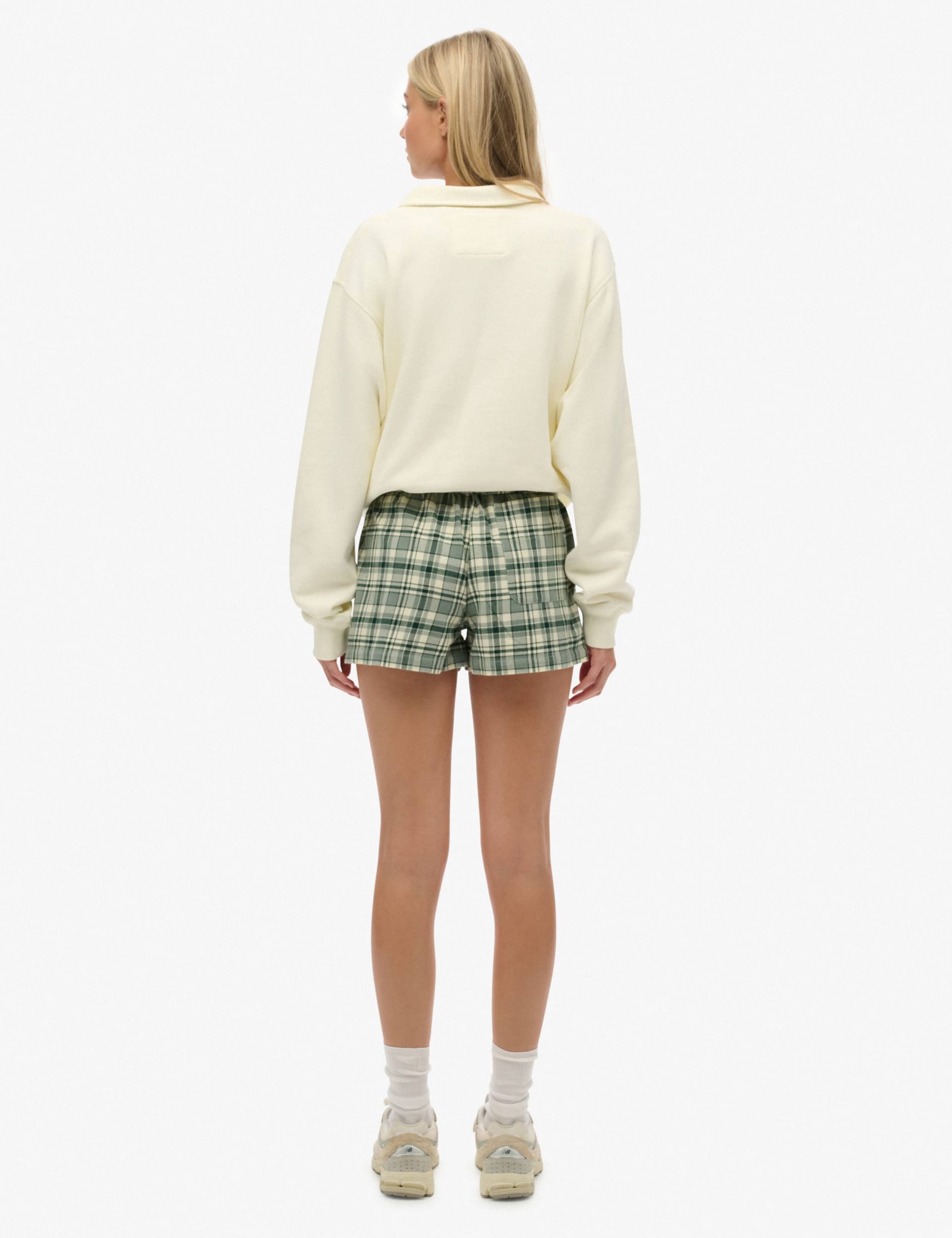 Brushed Cotton Checked Pyjama Shorts 6 of 6