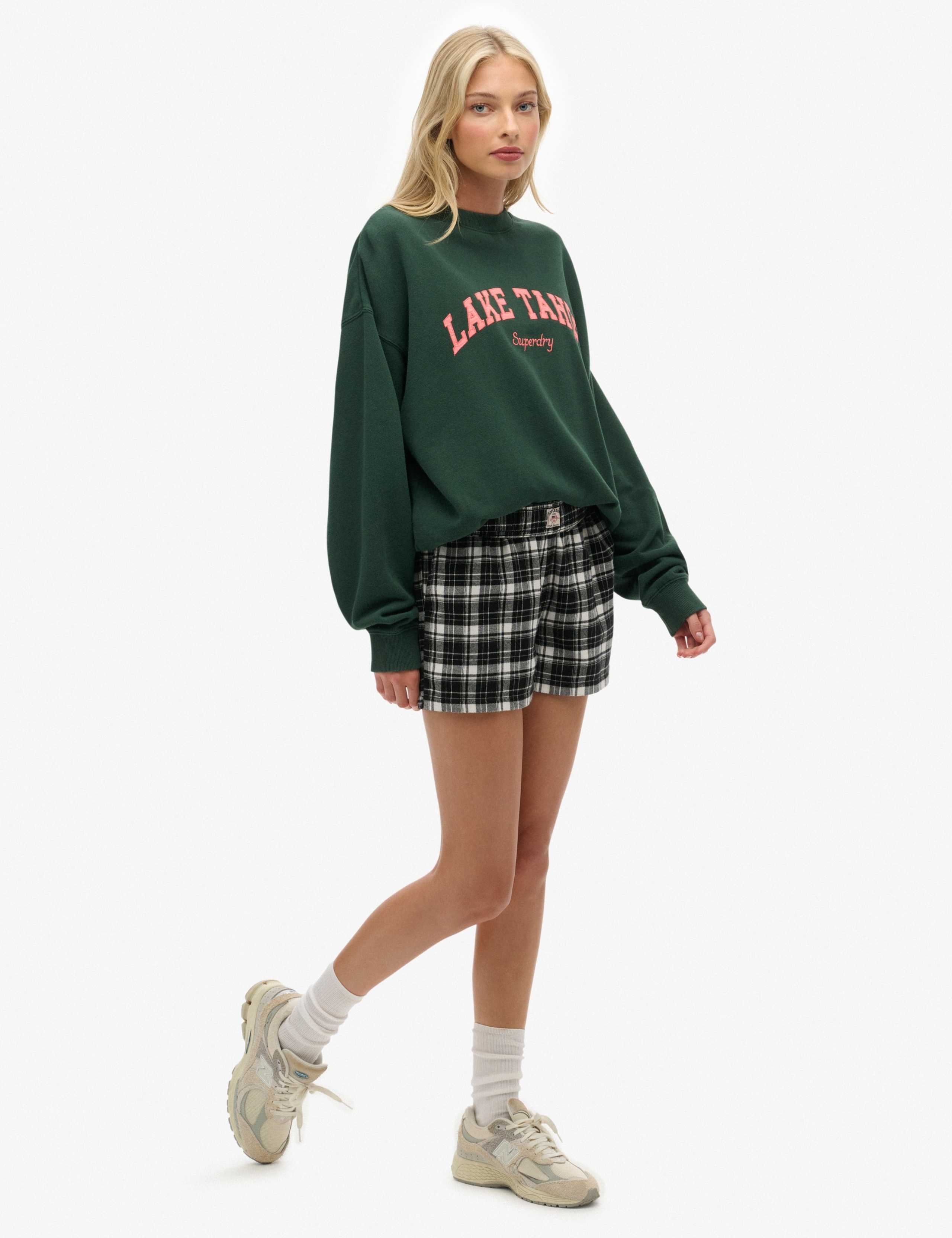 Brushed Cotton Checked Pyjama Shorts 7 of 8