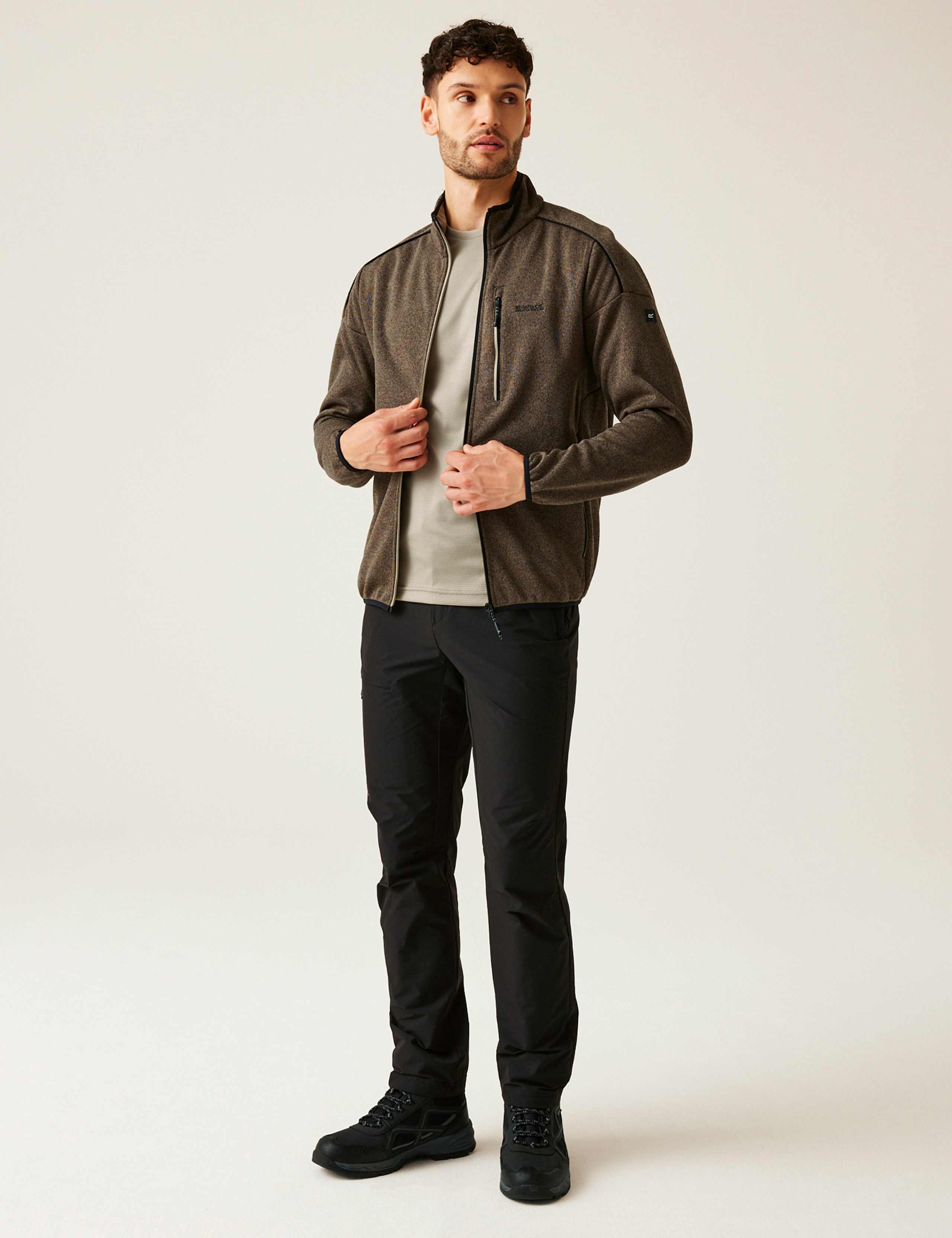 Kames Fleece Funnel Neck Zip Up Jacket 3 of 7