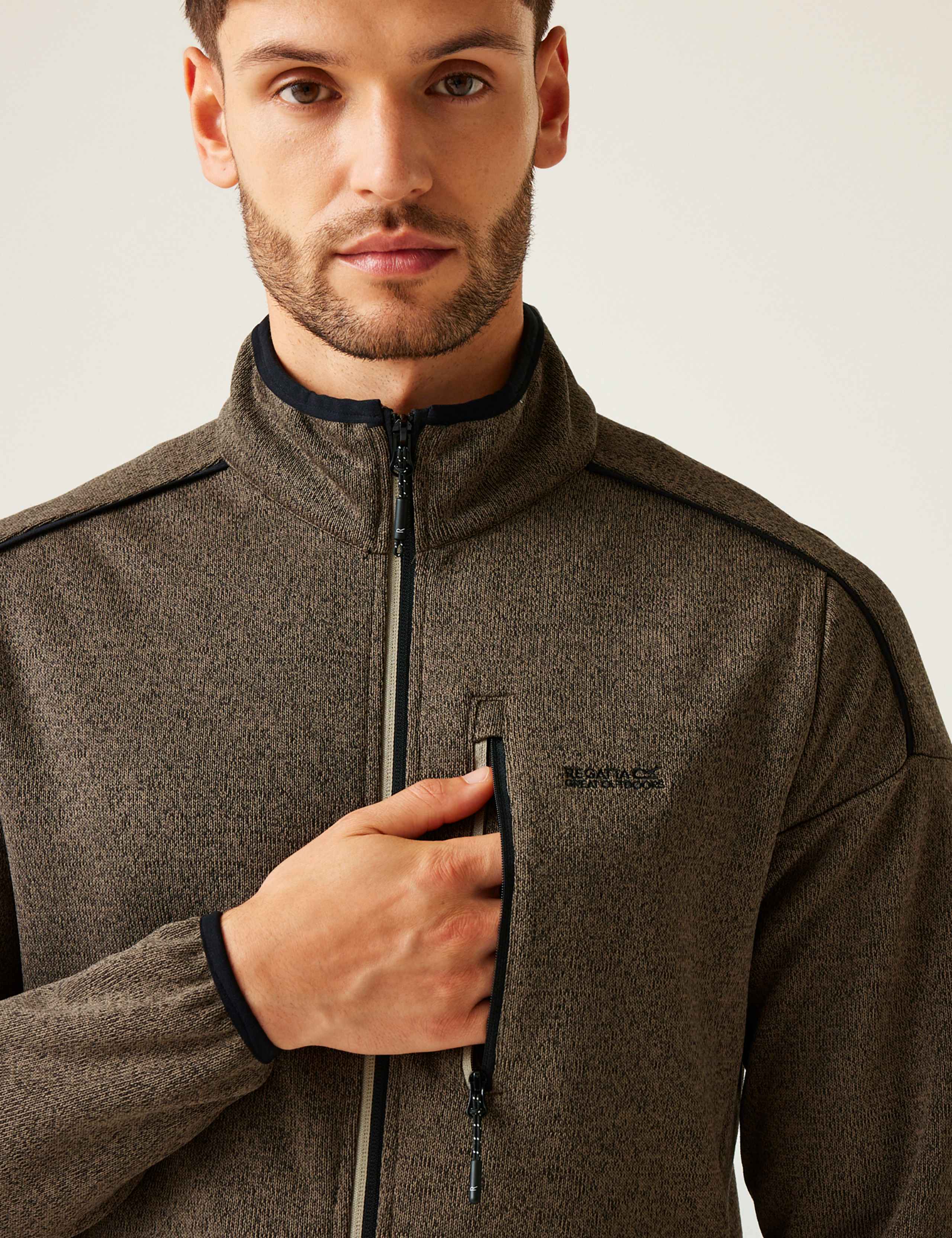 Kames Fleece Funnel Neck Zip Up Jacket 4 of 7